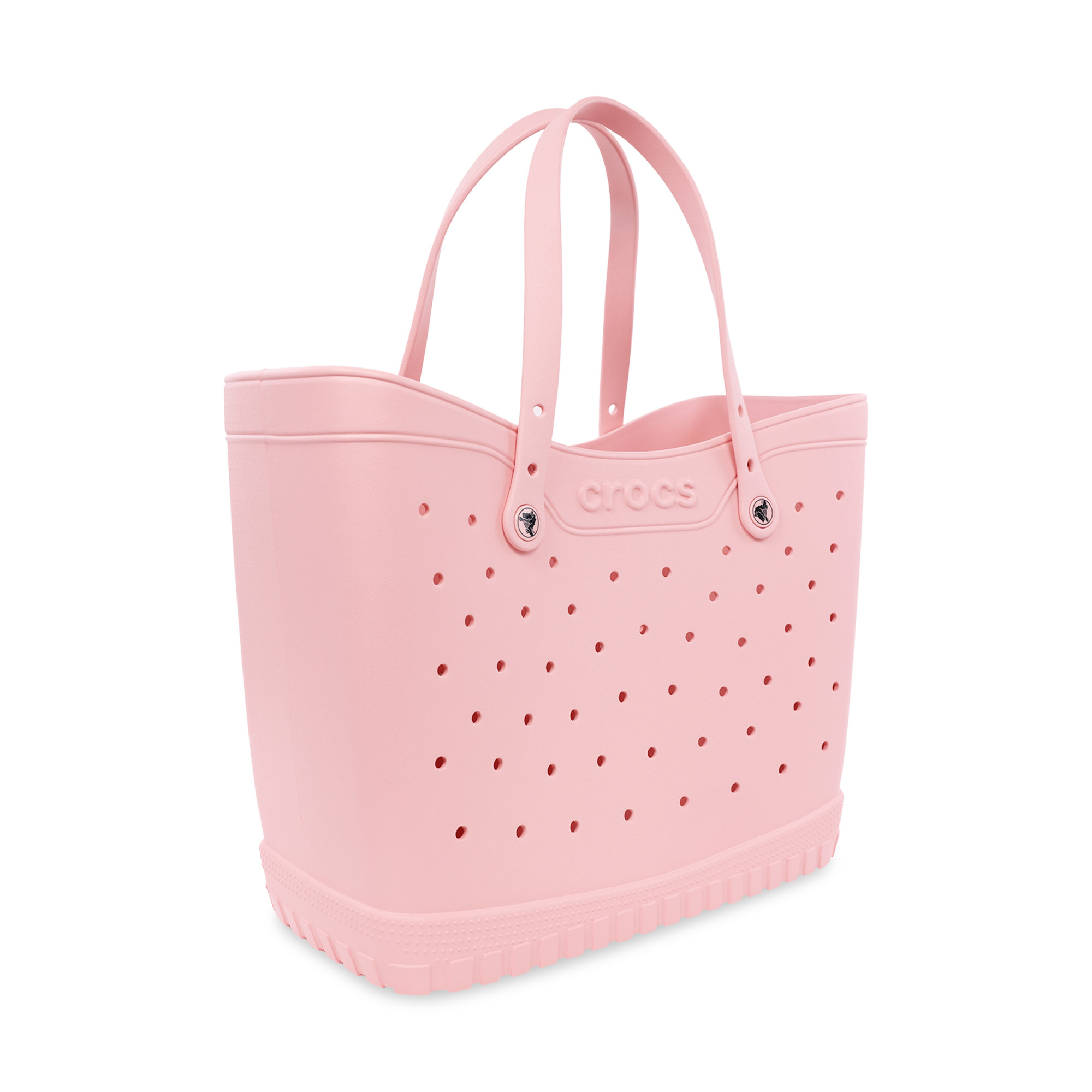 Picture of Crocs Classic Large Tote - Powder Pink - White