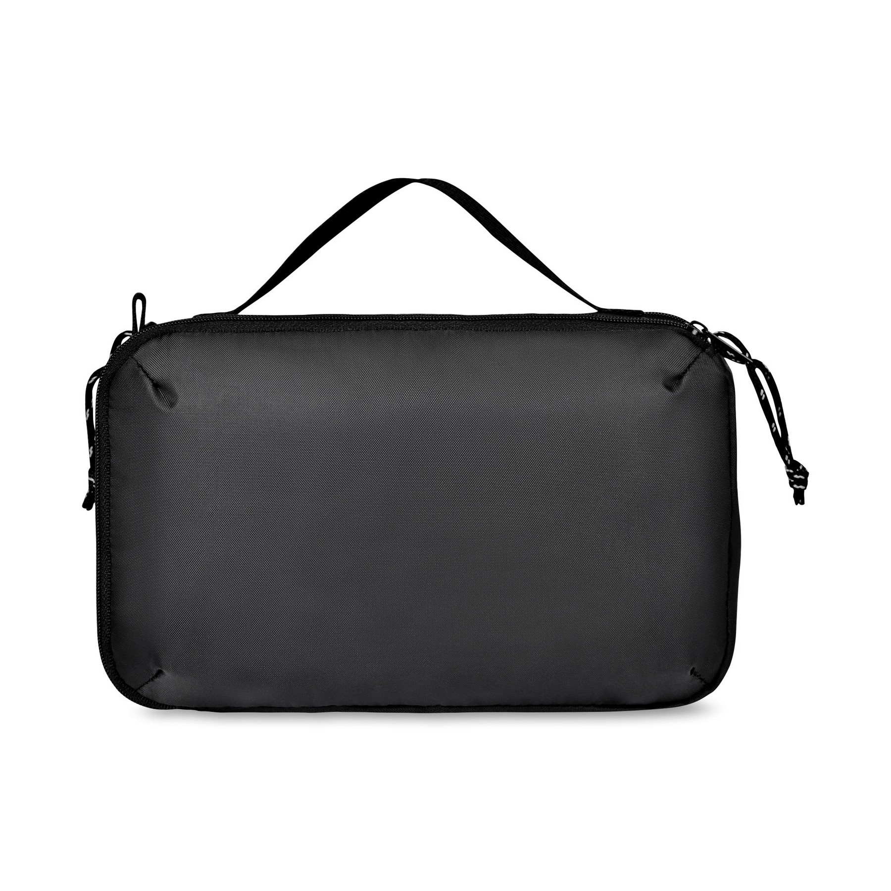 Picture of Parker Recycled rPET Dual Zippered Pouch - Black