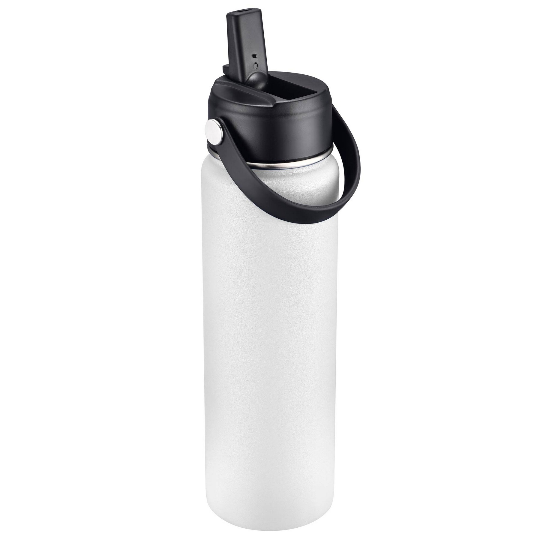 Picture of 27oz. Stainless Steel Thermal Water Bottle with Flip Straw & Silicone Base