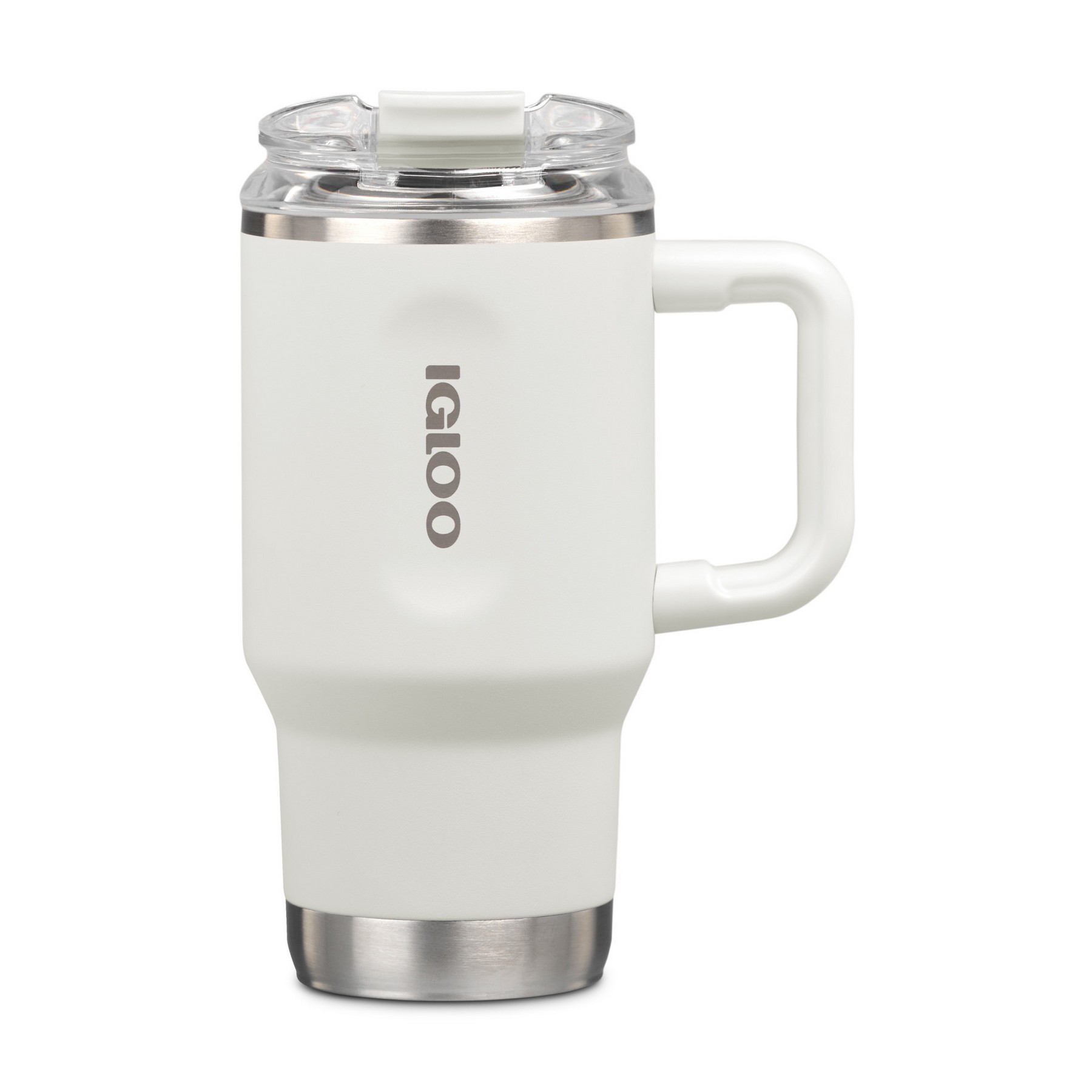Picture of Igloo Recycled Stainless Steel Travel Tumbler - 18 Oz. - White