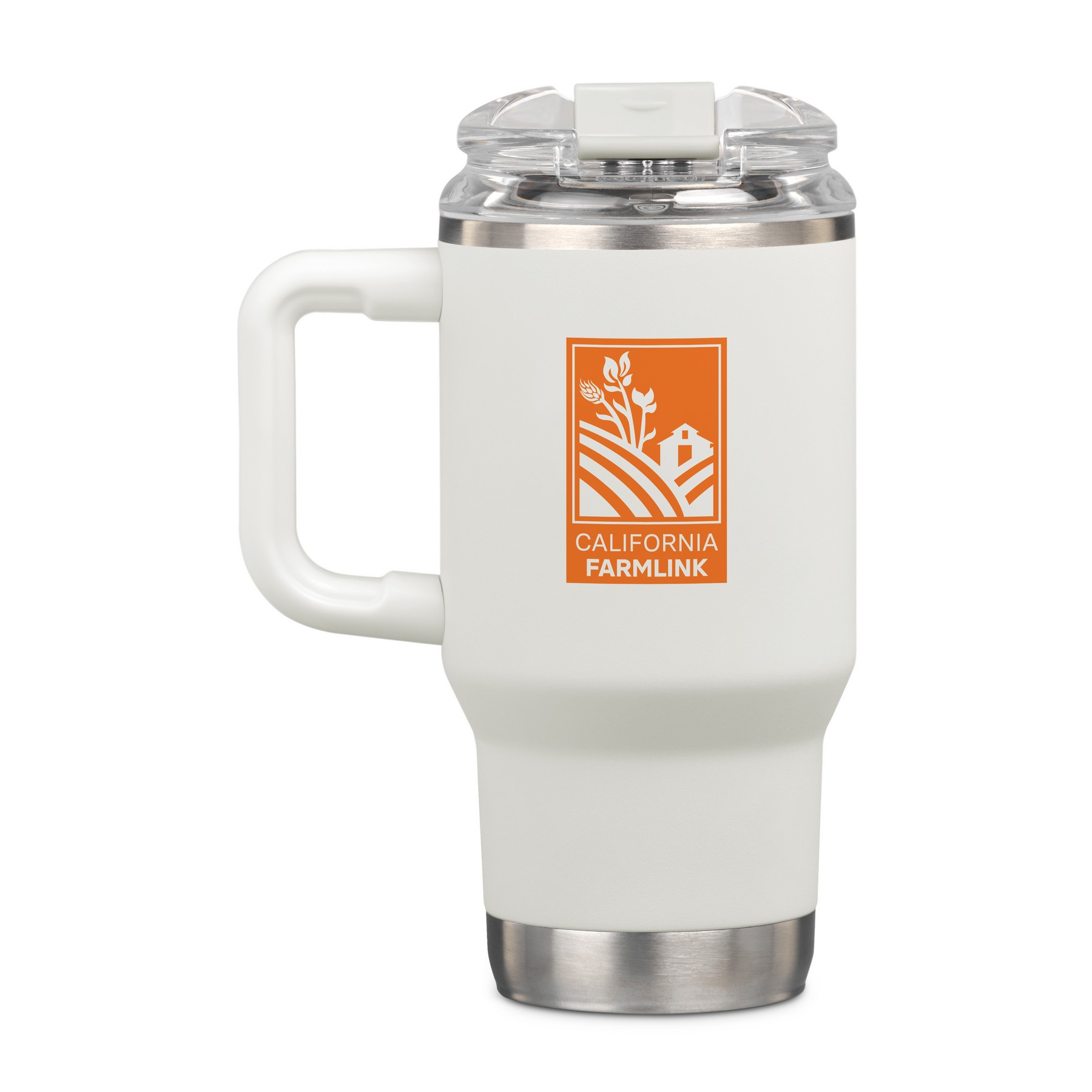 Picture of Igloo Recycled Stainless Steel Travel Tumbler - 18 Oz. - White
