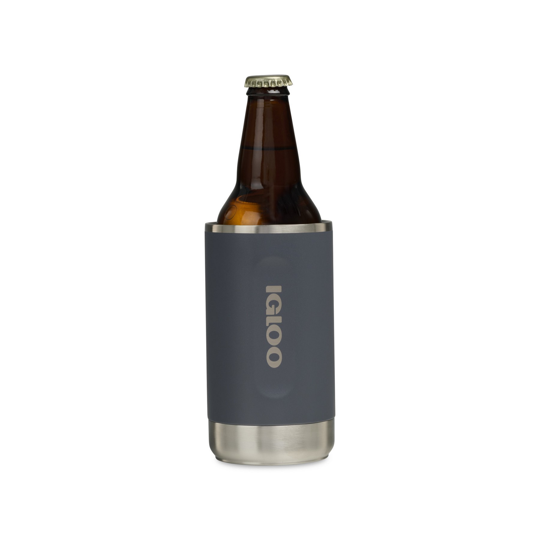 Picture of Igloo Recycled Stainless Steel Universal Coolmate - Carbonite