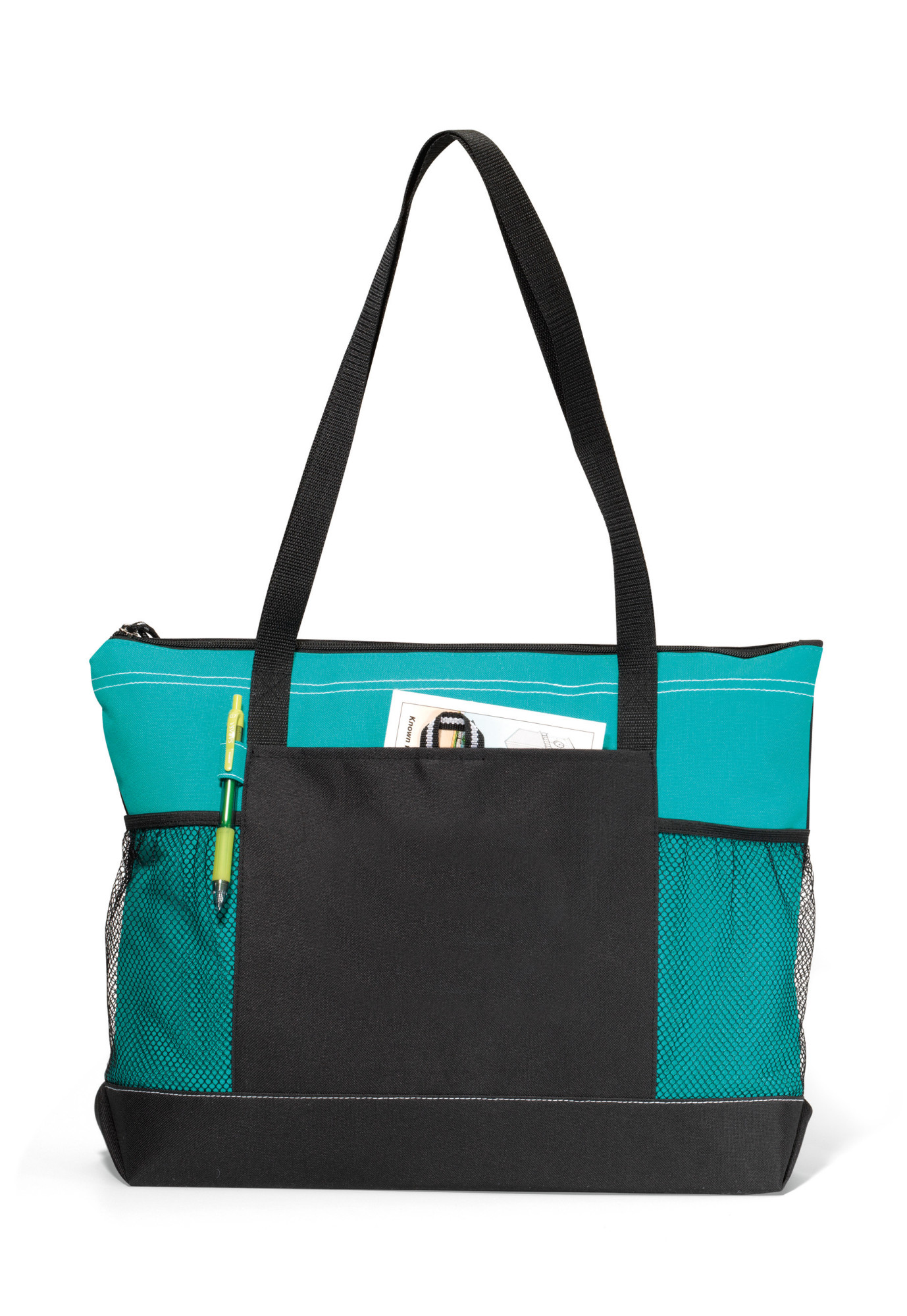 Picture of Select Zippered Tote - Turquoise