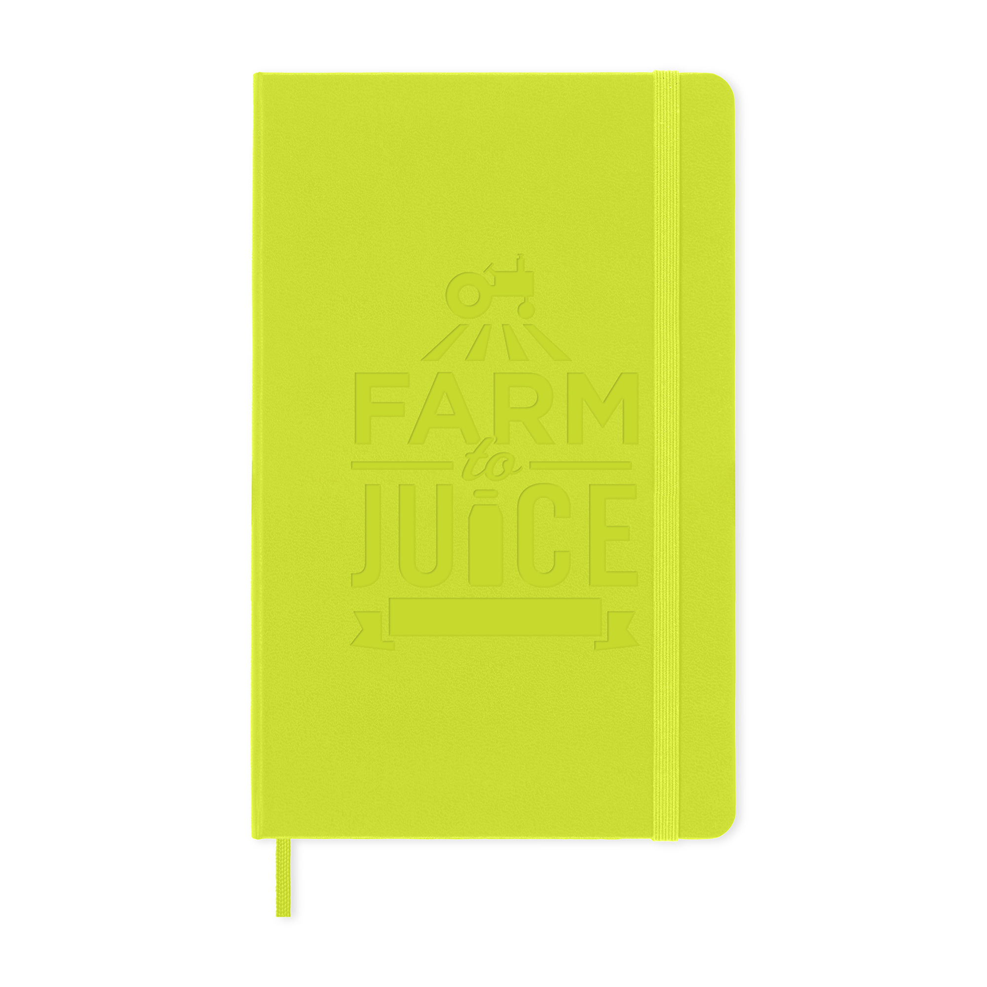 Picture of Moleskine Hard Cover Ruled Large Notebook - Lemon Green