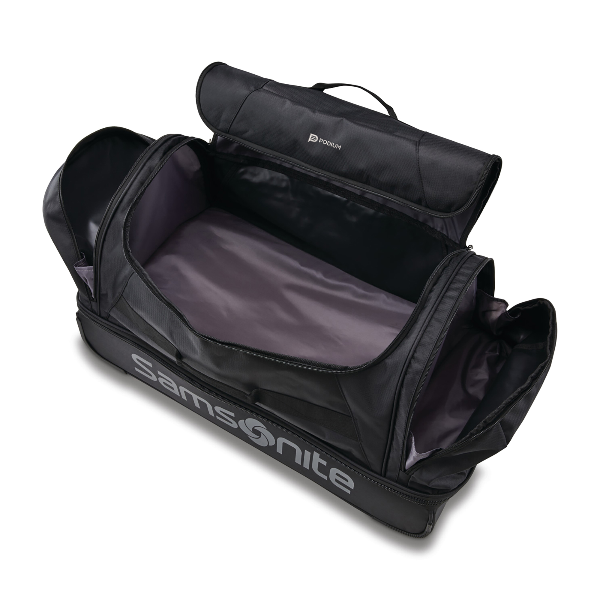 Picture of Samsonite Andante 2 28" Drop Bottom Wheeled Duffel - Black