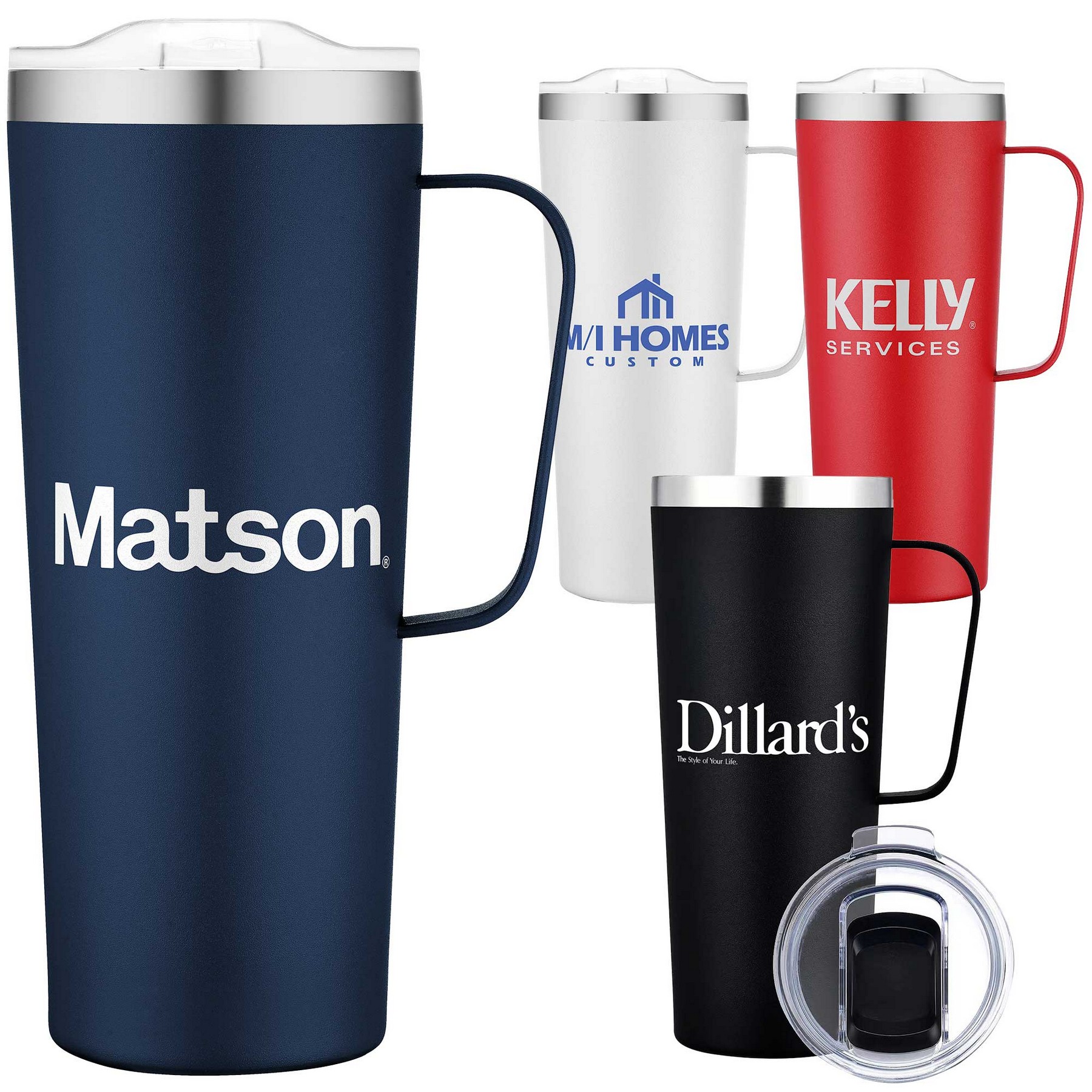 Picture of 28oz. Double-Wall Insulated Stainless Steel Tall Camp Mug