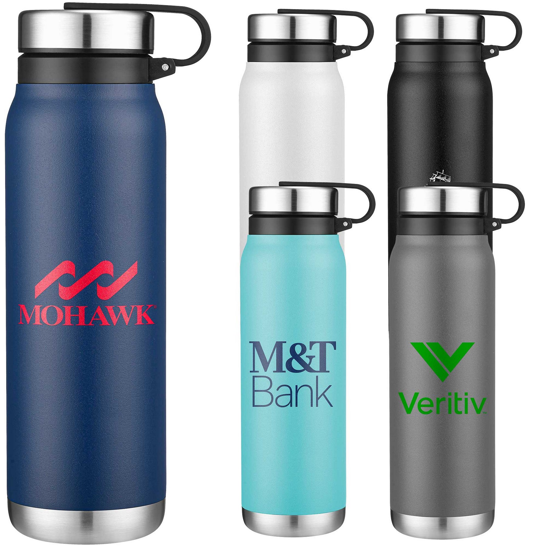 Picture of 20oz. Stainless Steel Water Bottle with Carry Handle