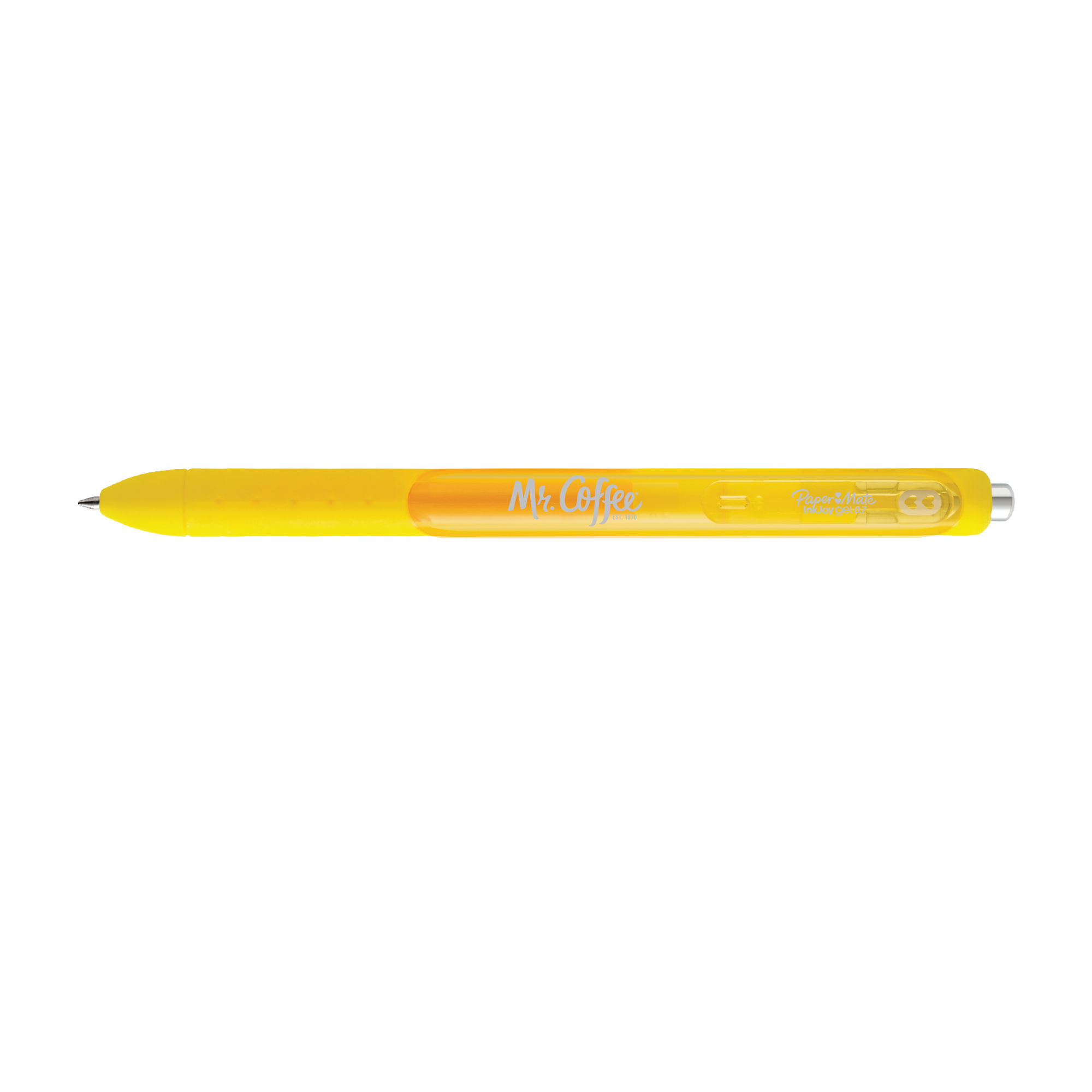 Picture of Paper Mate Inkjoy Gel - Black Ink - Yellow