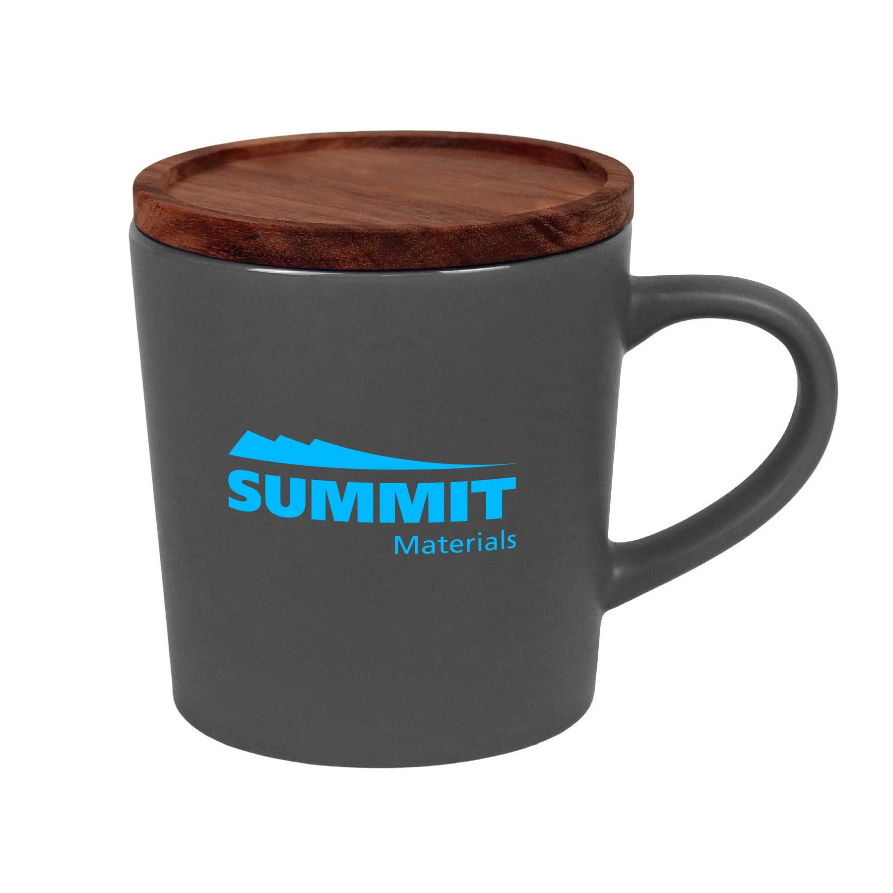 Picture of 16oz. Ceramic Mug with Sealing Wood Lid