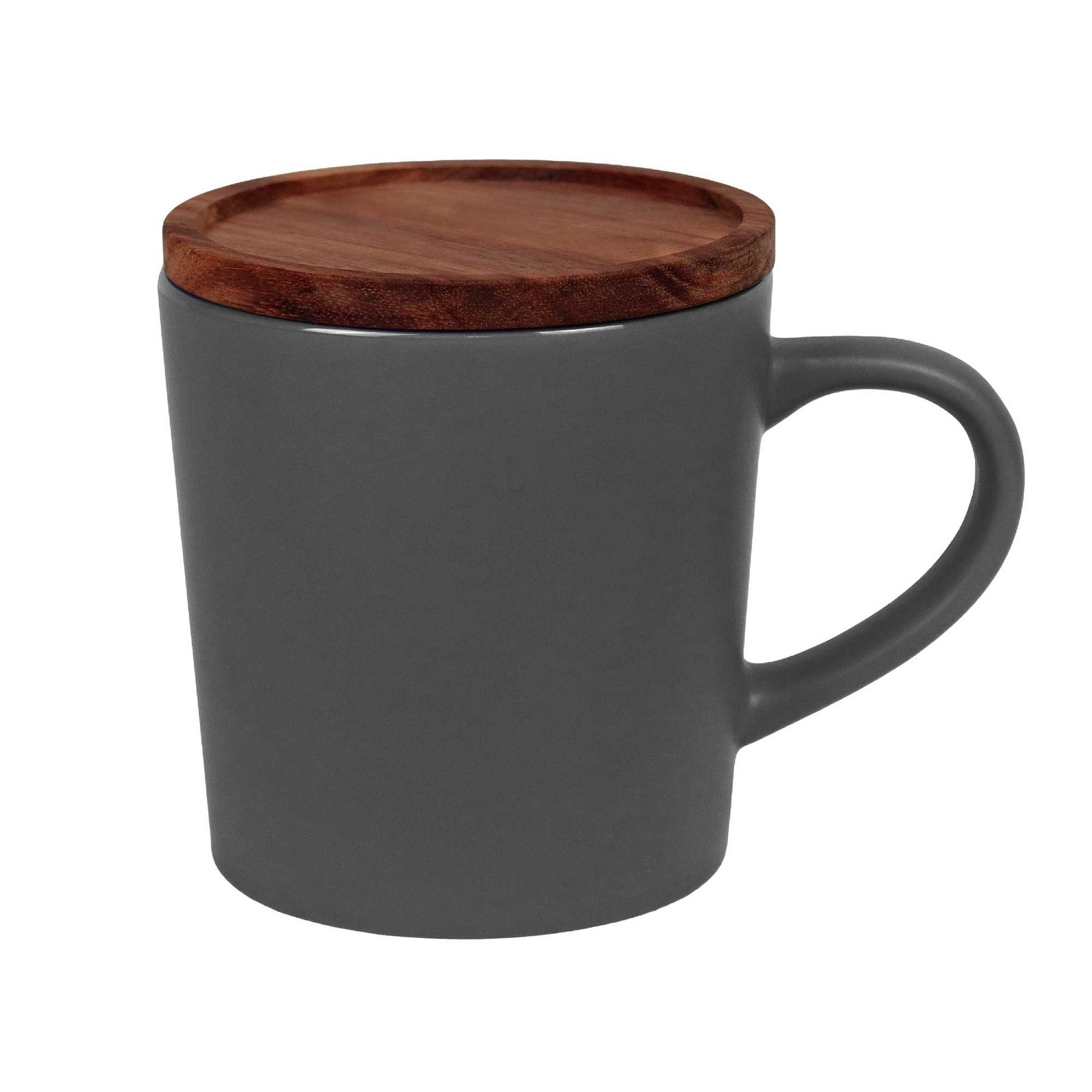 Picture of 16oz. Ceramic Mug with Sealing Wood Lid