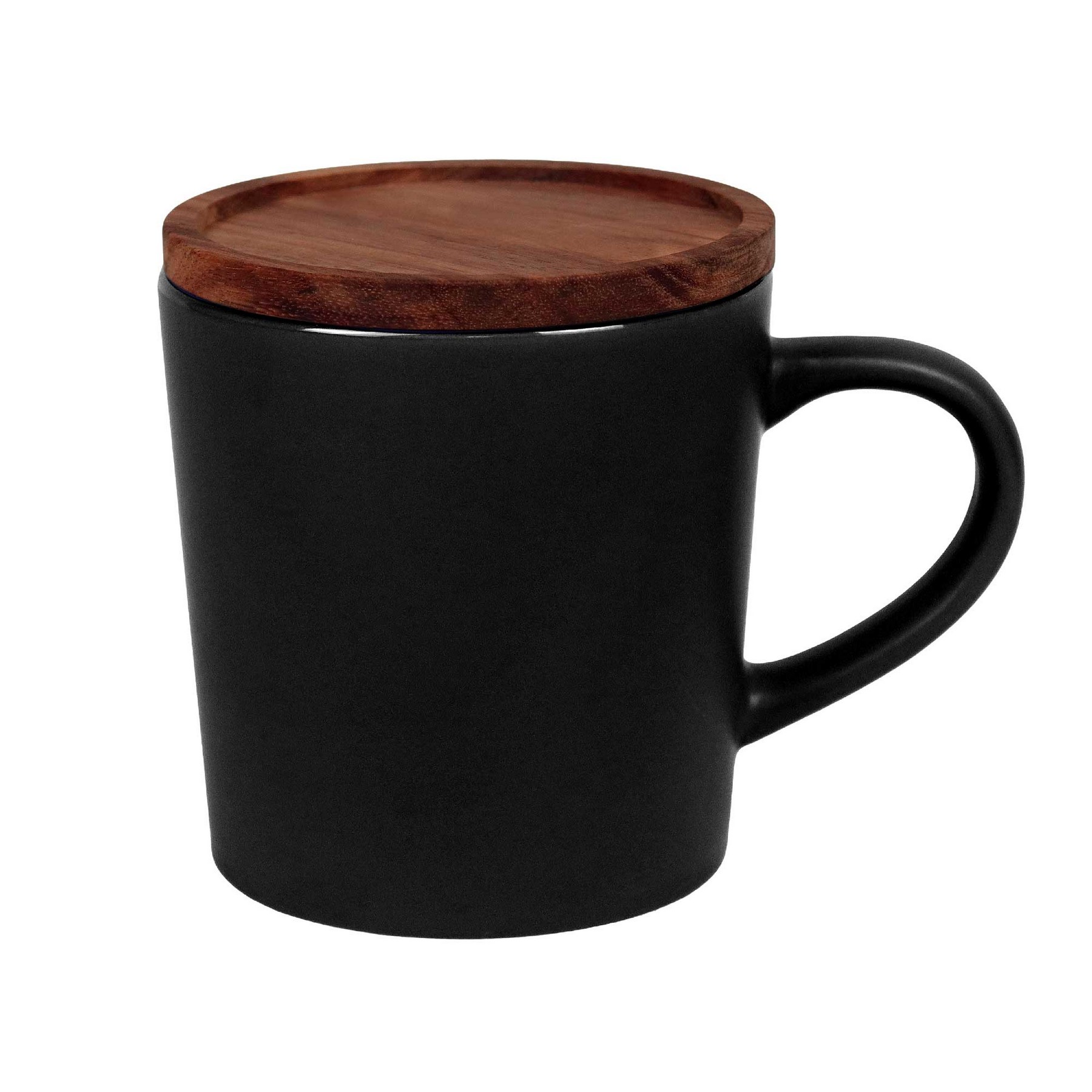 Picture of 16oz. Ceramic Mug with Sealing Wood Lid