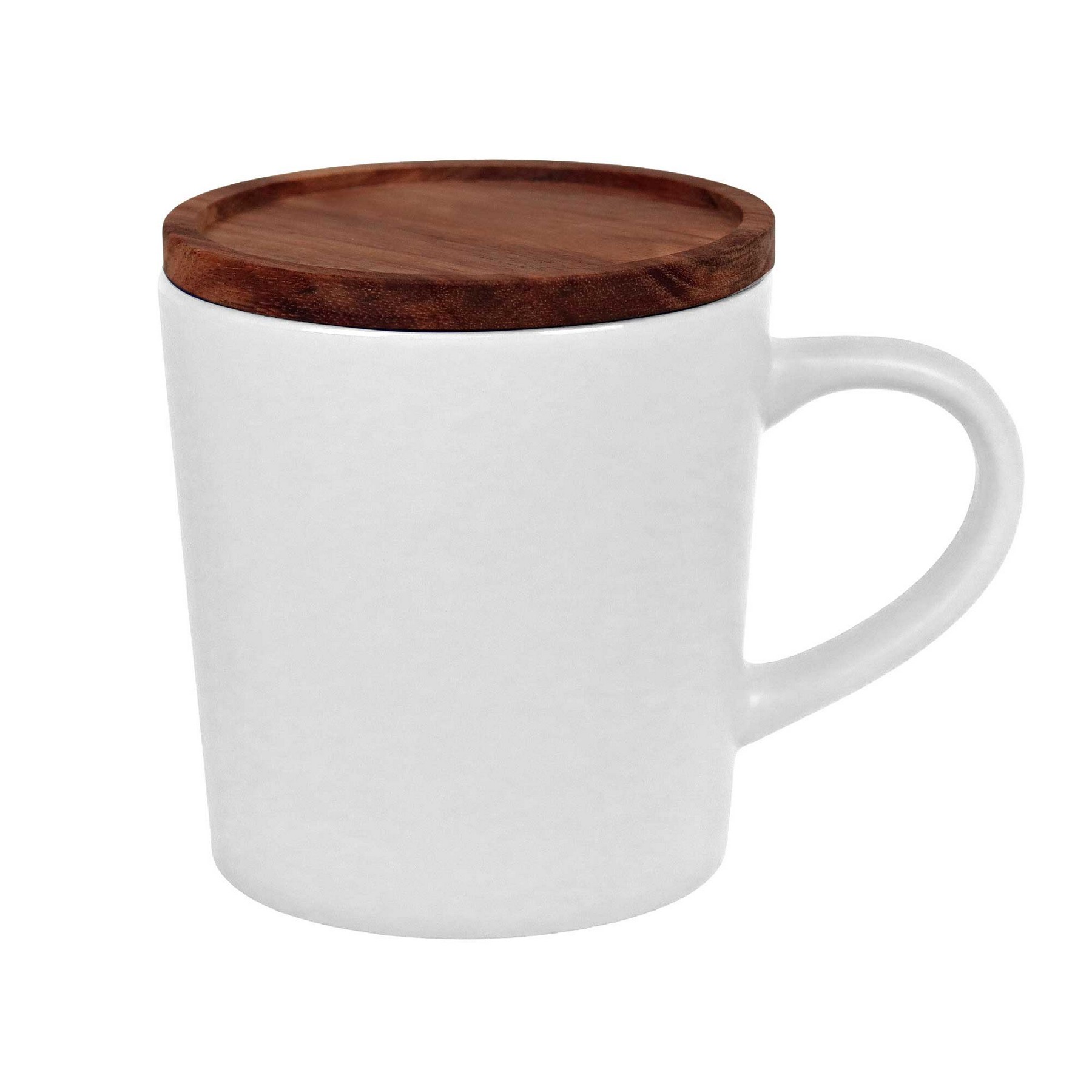 Picture of 16oz. Ceramic Mug with Sealing Wood Lid