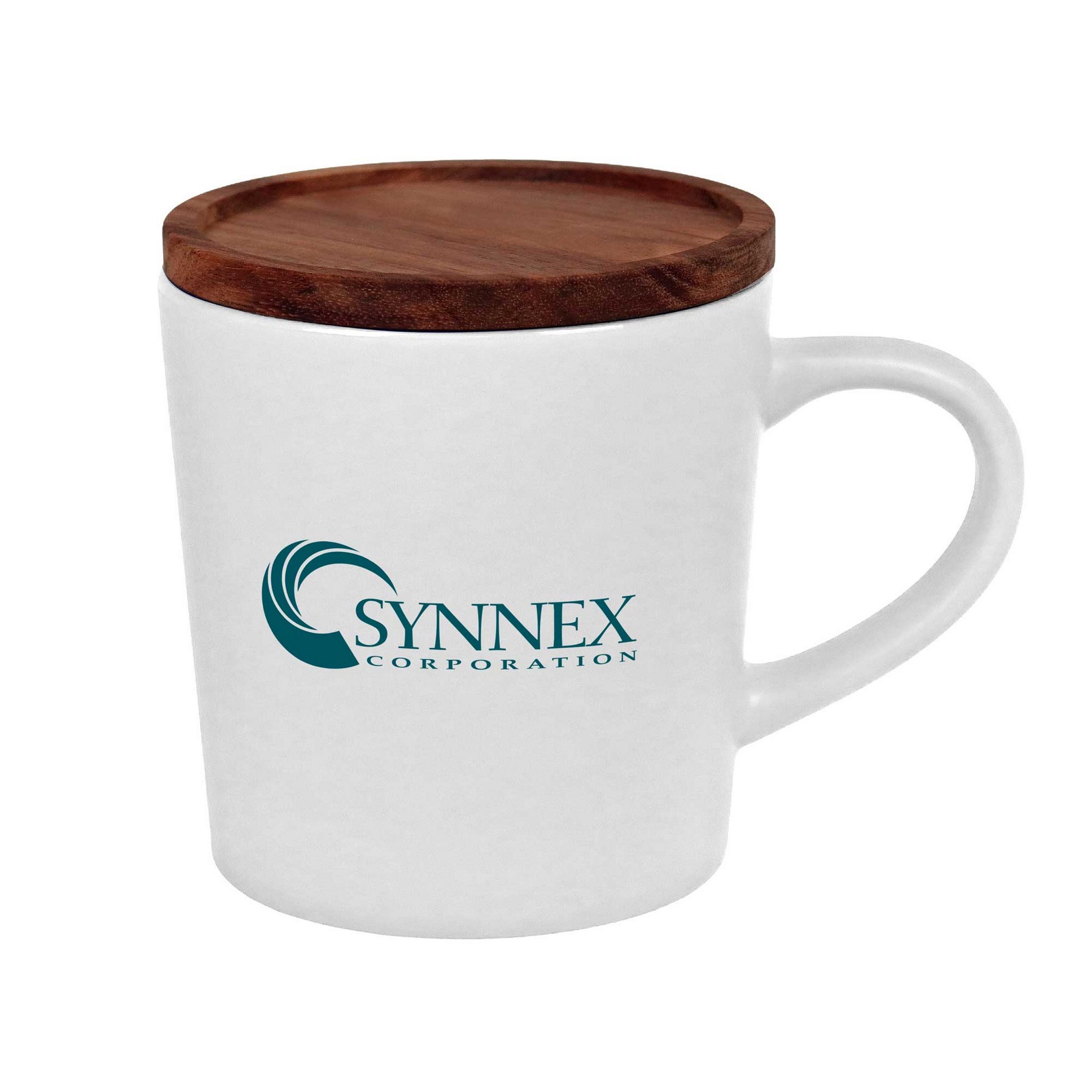 Picture of 16oz. Ceramic Mug with Sealing Wood Lid