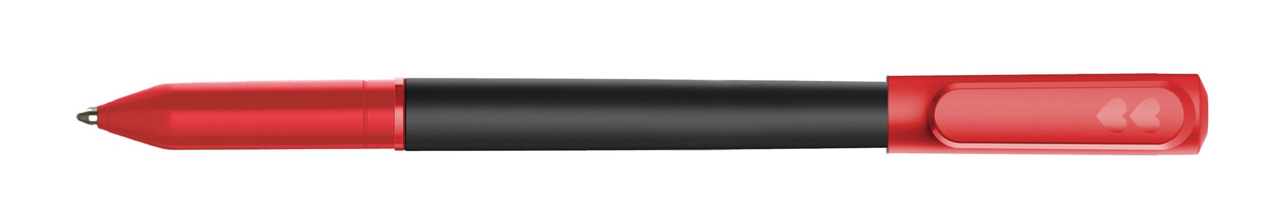 Picture of Paper Mate Write Bros Stick Pen - Black Ink - Red