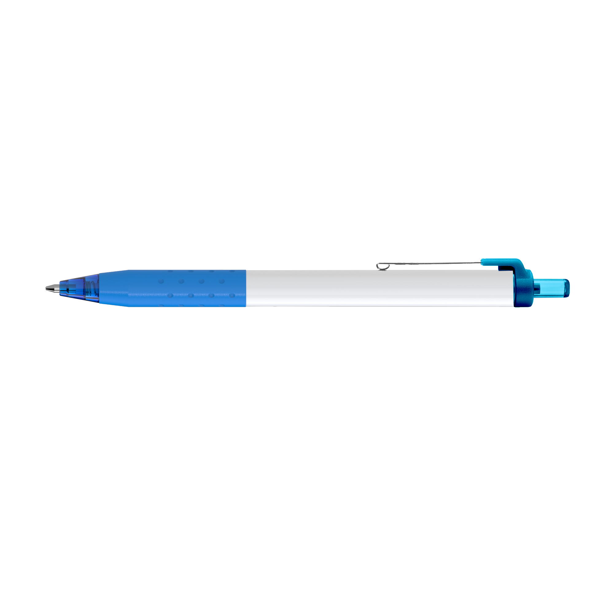 Picture of Paper Mate Inkjoy White Barrel - Black Ink - Turquoise