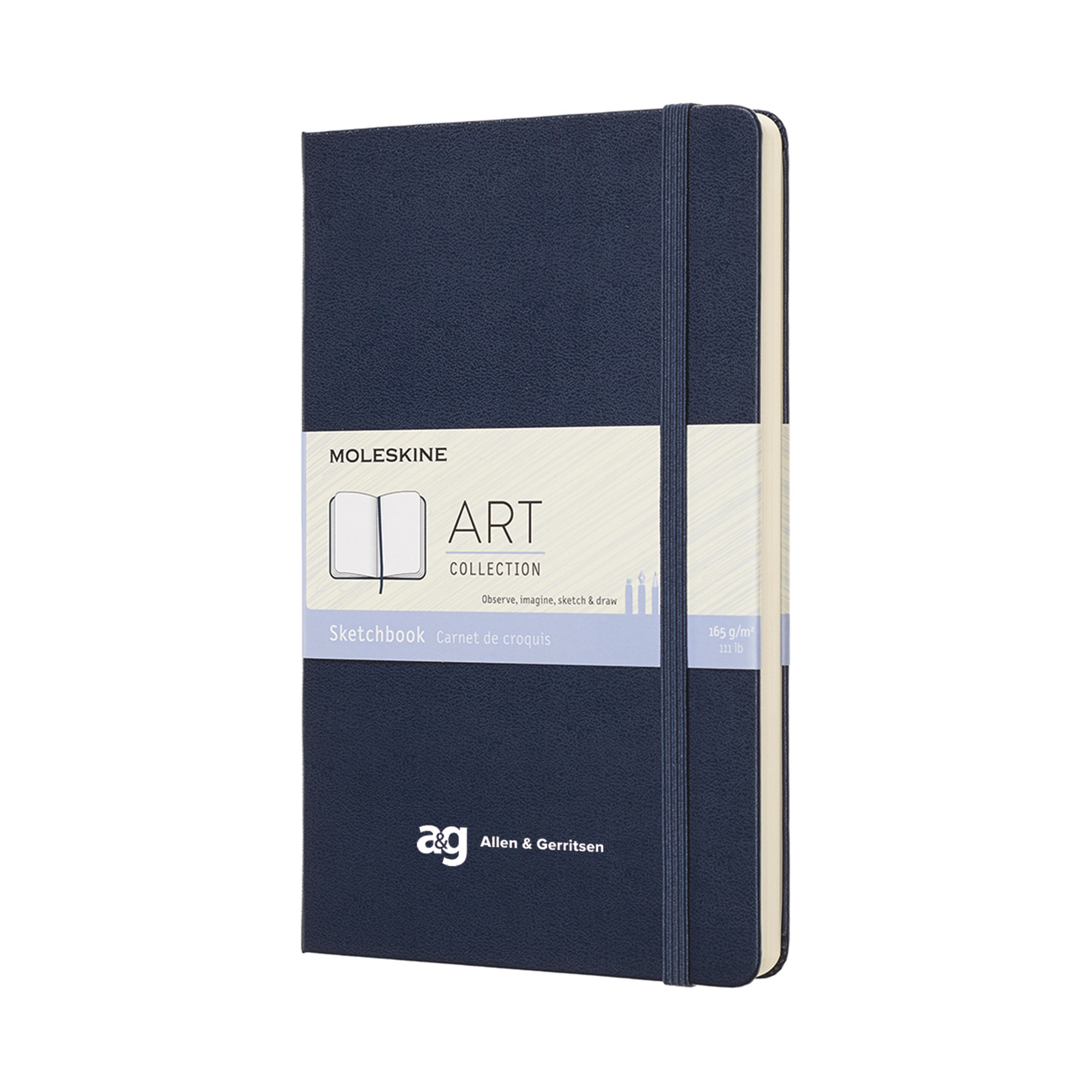 Picture of Moleskine Hard Cover Large Sketchbook - Sapphire Blue