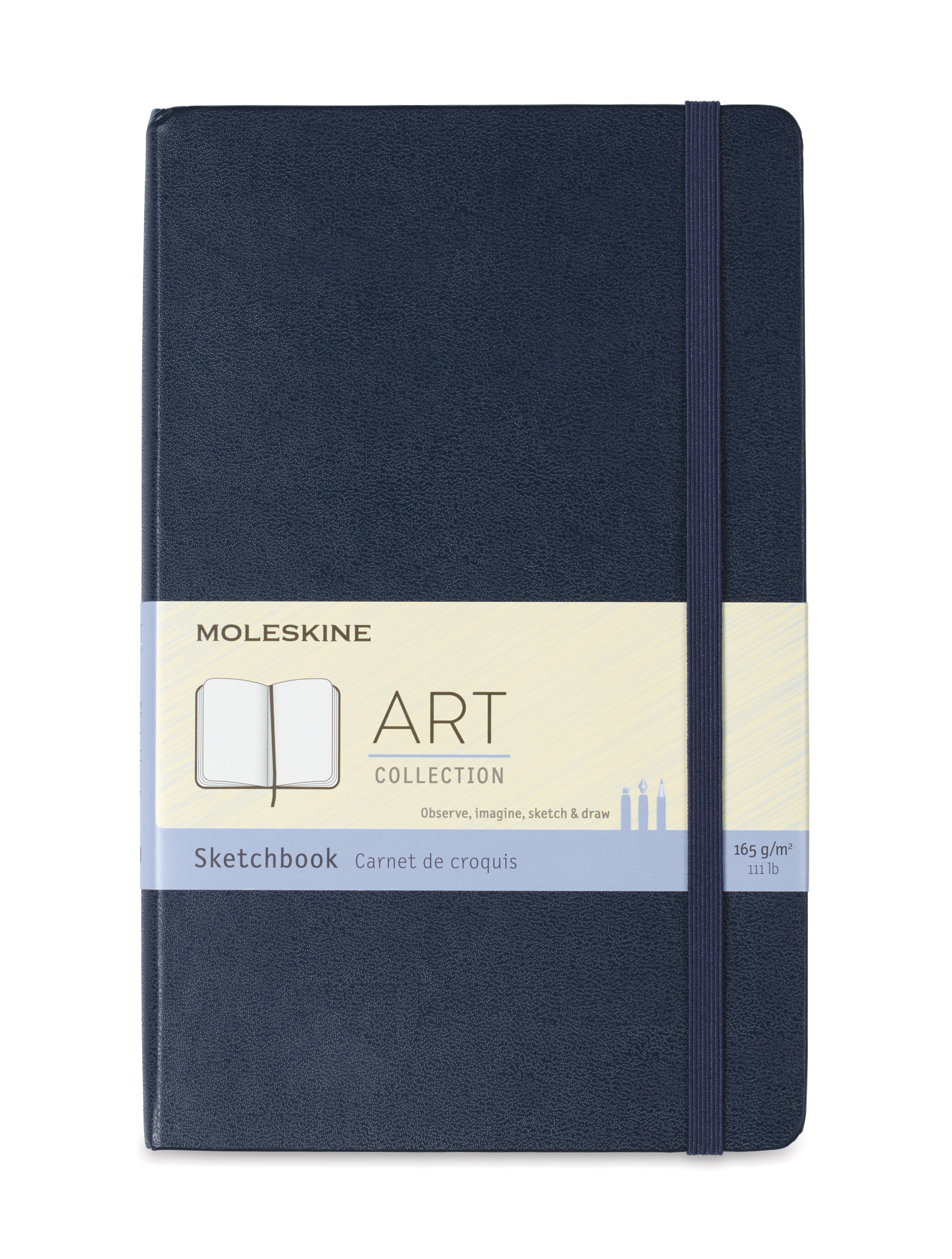 Picture of Moleskine Hard Cover Large Sketchbook - Sapphire Blue