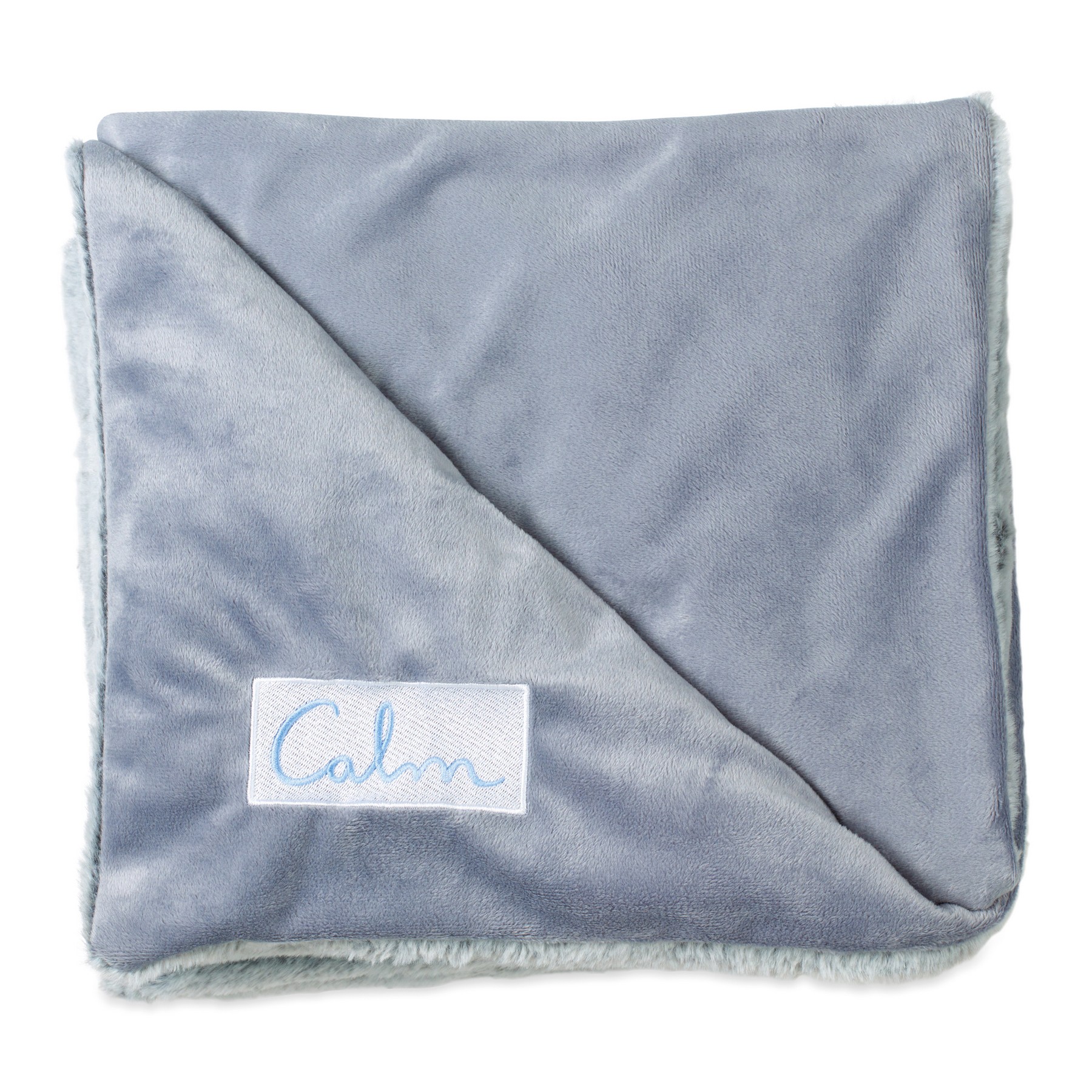 Picture of Luxe Faux Fur Throw Blanket - Grey