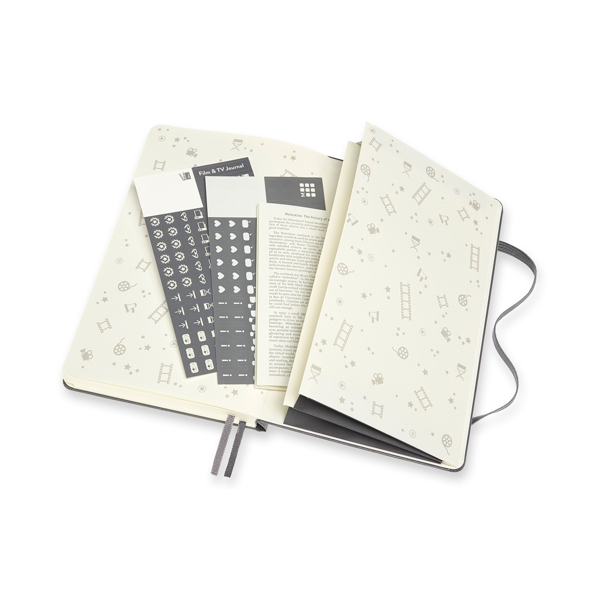 Picture of Moleskine Passion Journal - Film & TV - Grey