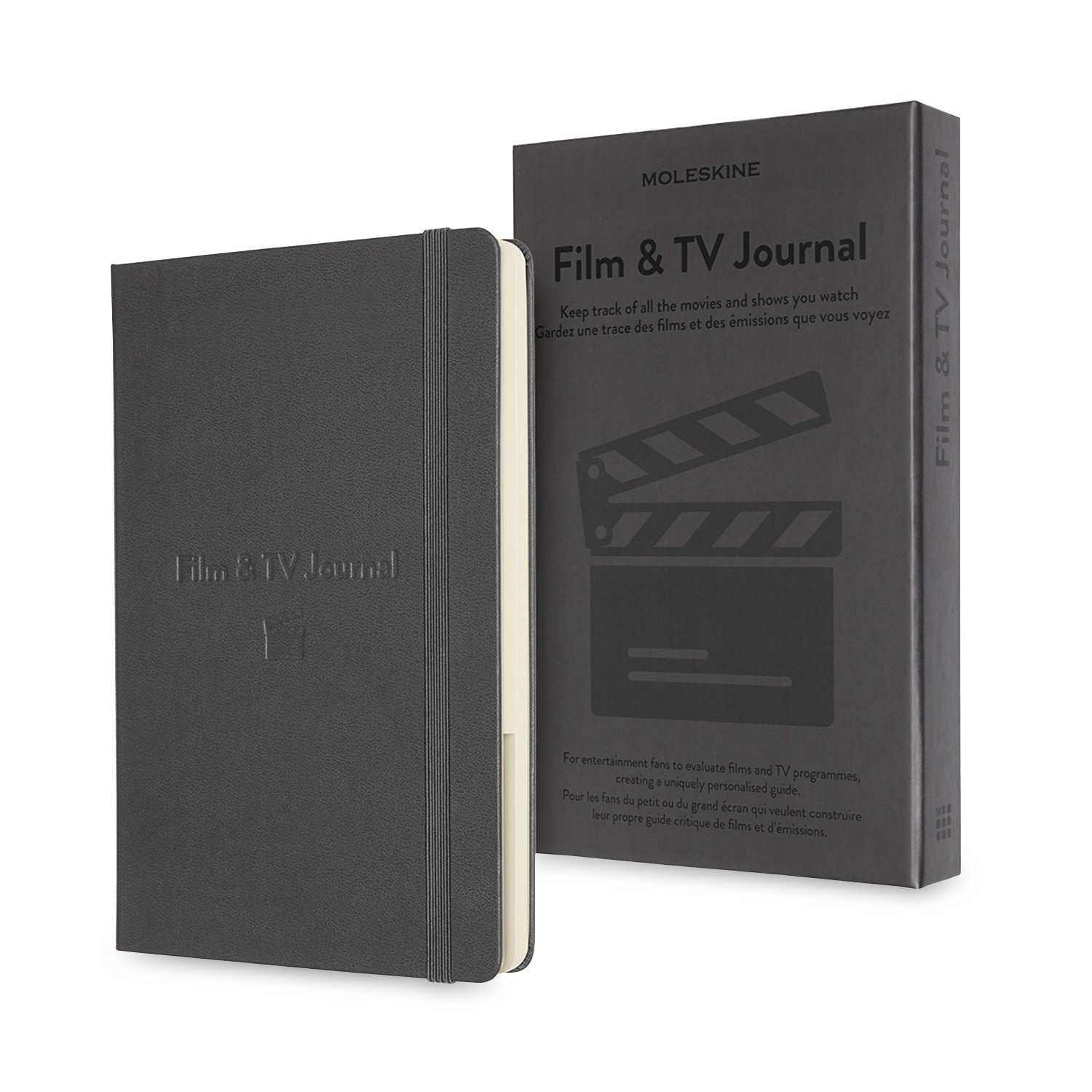Picture of Moleskine Passion Journal - Film & TV - Grey