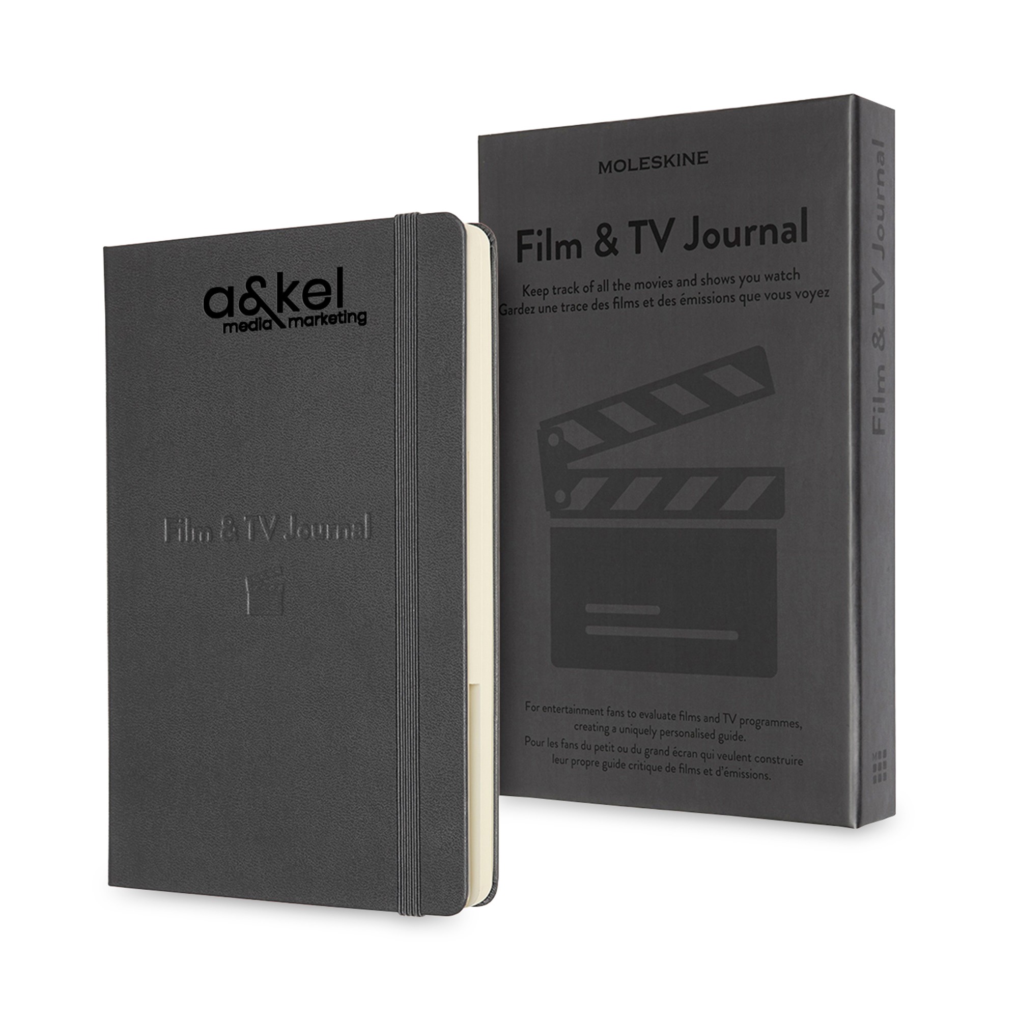 Picture of Moleskine Passion Journal - Film & TV - Grey