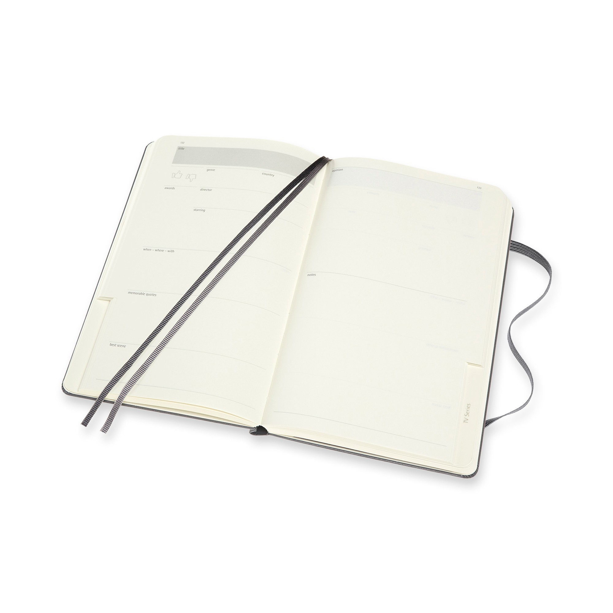 Picture of Moleskine Passion Journal - Film & TV - Grey