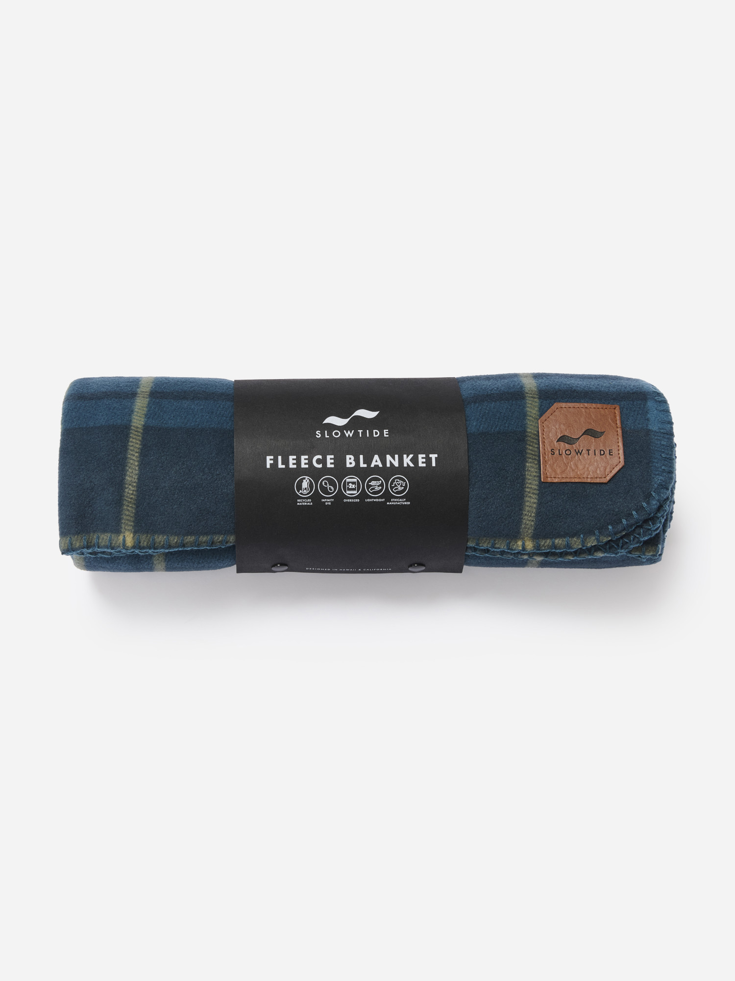 Picture of Slowtide Fleece Blanket - Tartan