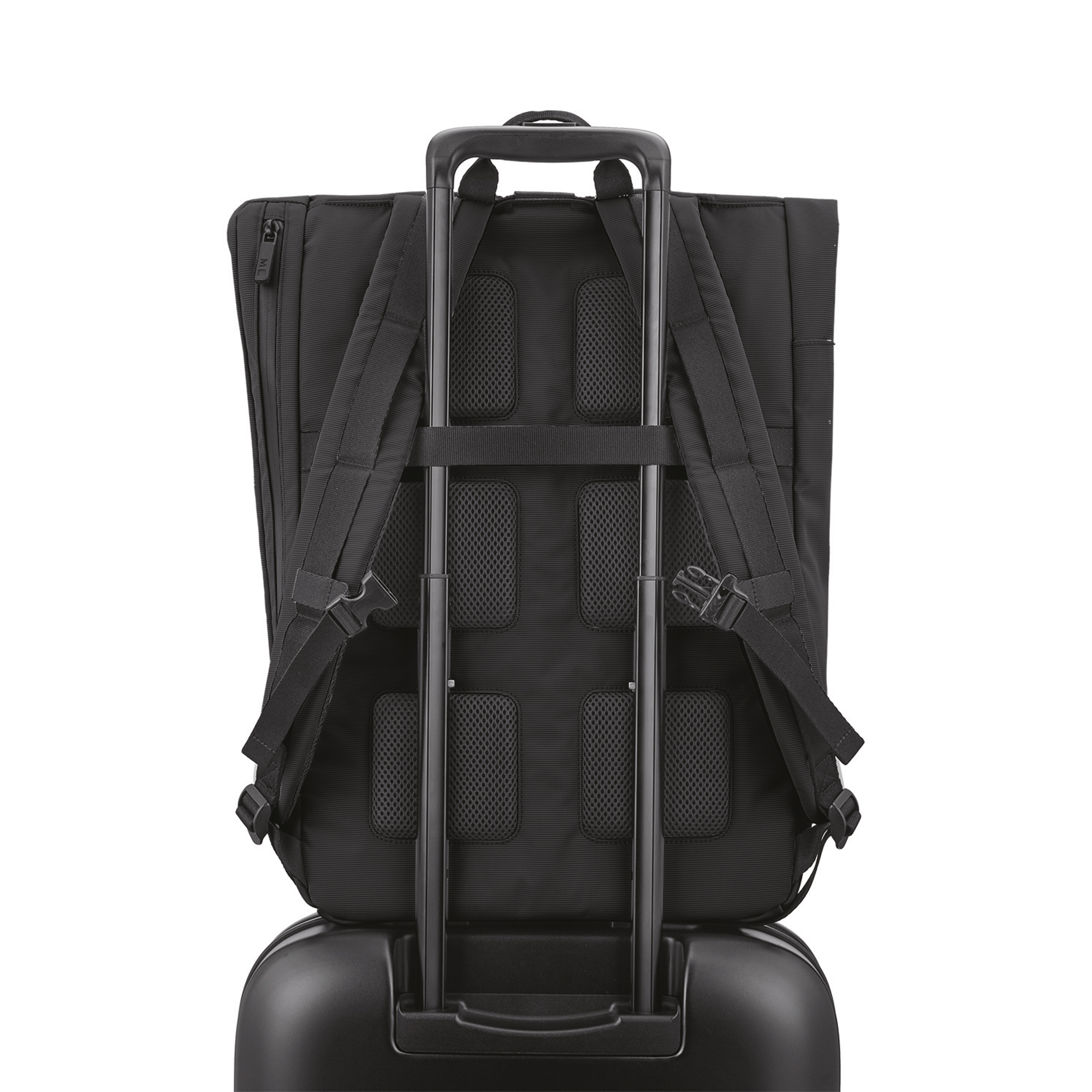 Picture of Moleskine Metro Rolltop Backpack - Black