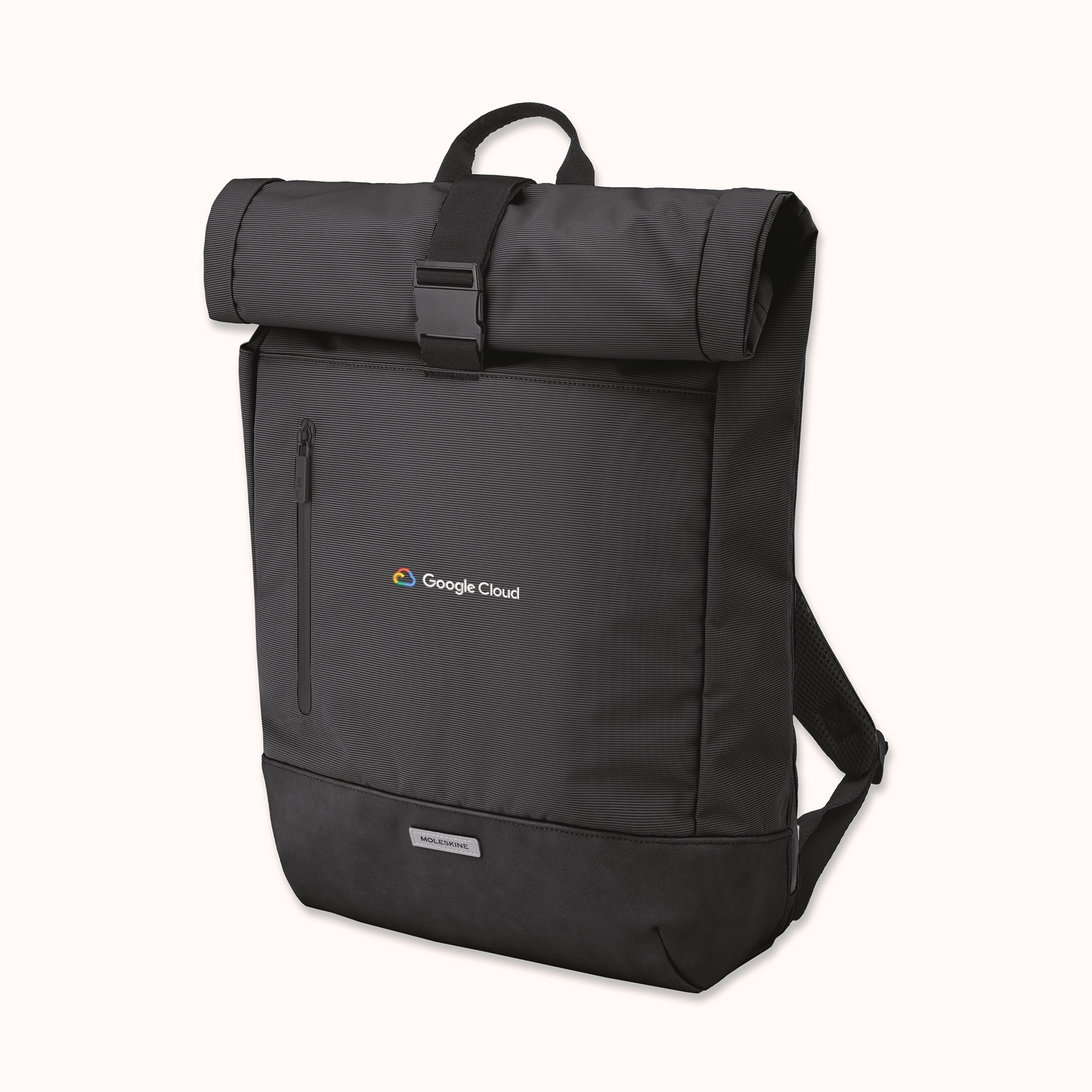 Picture of Moleskine Metro Rolltop Backpack - Black
