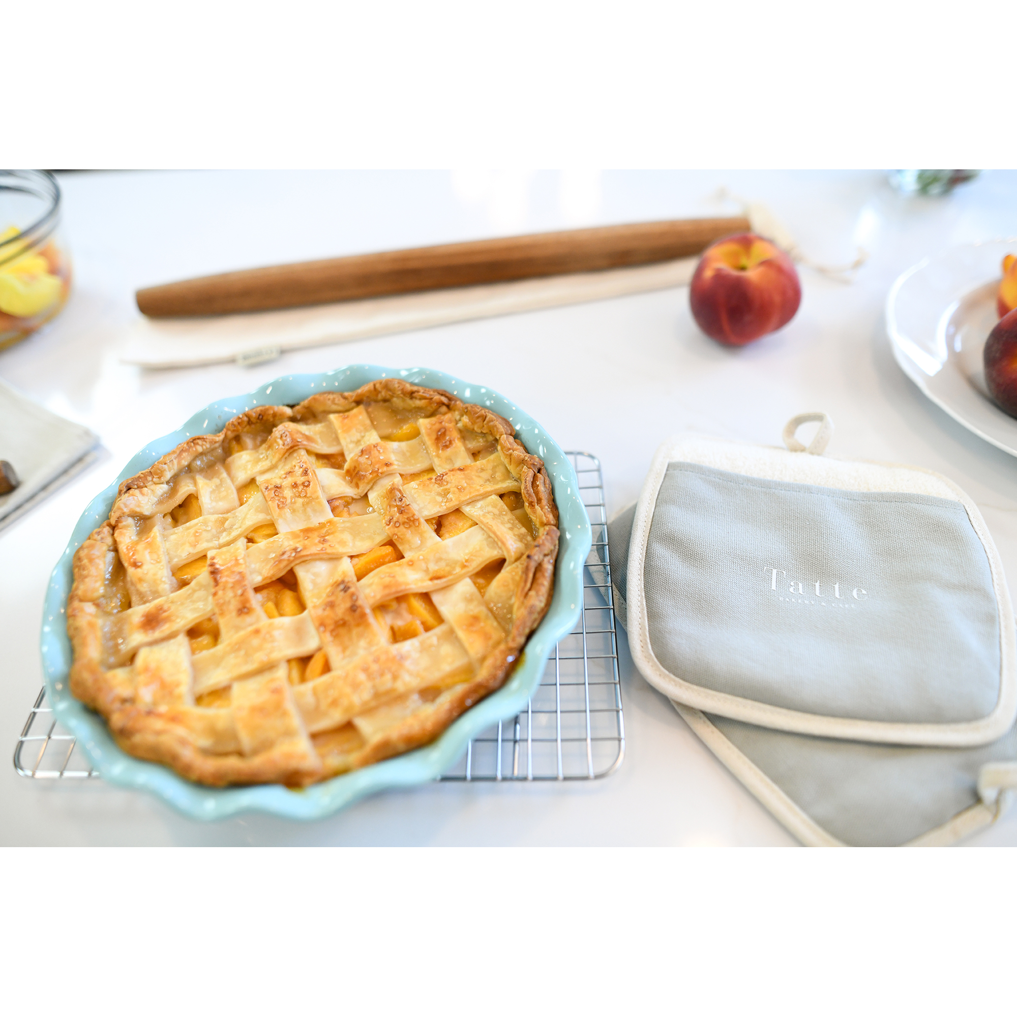 Picture of La Cuisine Potholder Hot Pad Set - Grey