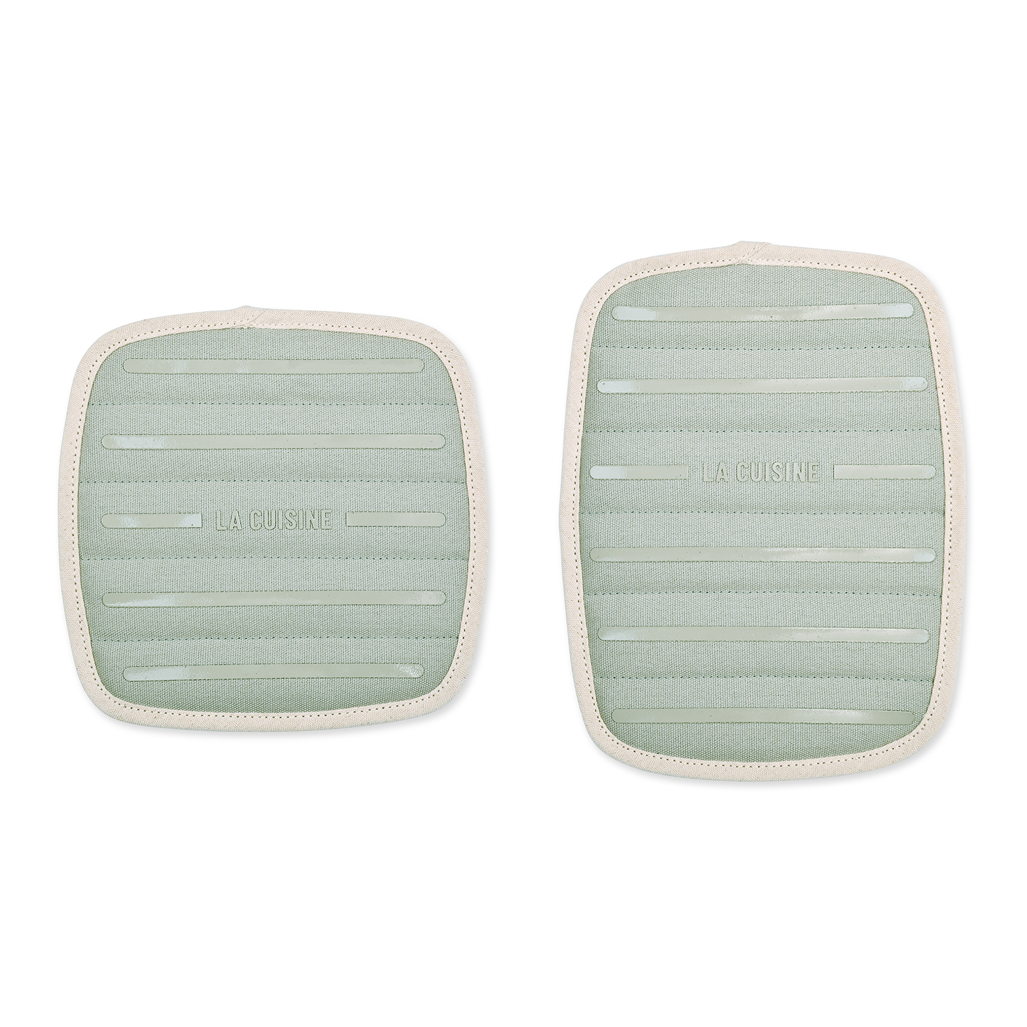 Picture of La Cuisine Potholder Hot Pad Set - Grey