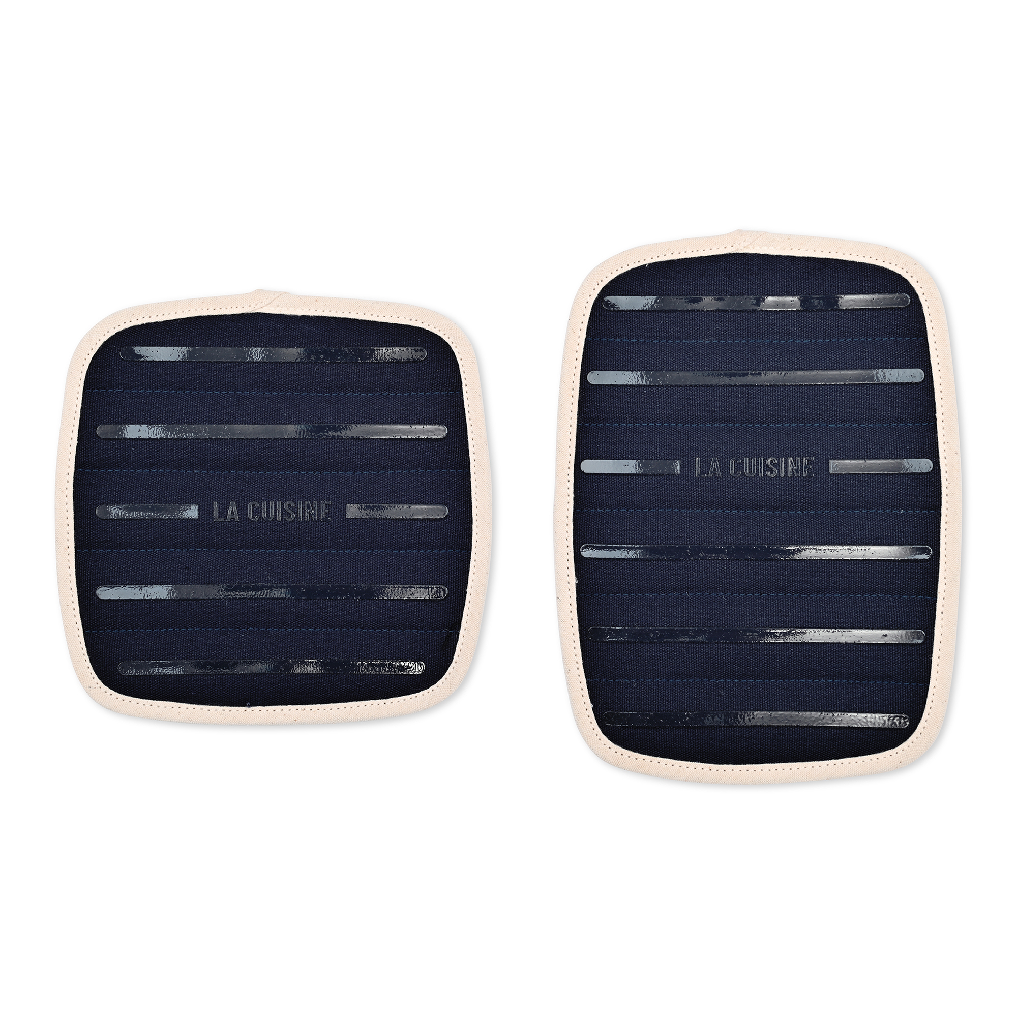 Picture of La Cuisine Potholder Hot Pad Set - Navy
