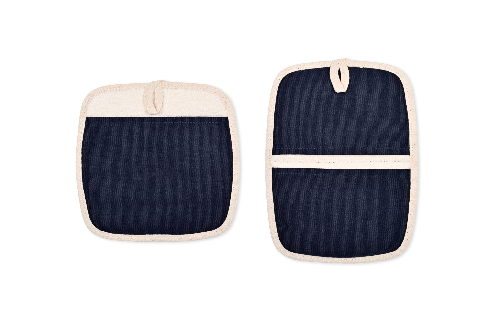 Picture of La Cuisine Potholder Hot Pad Set - Navy