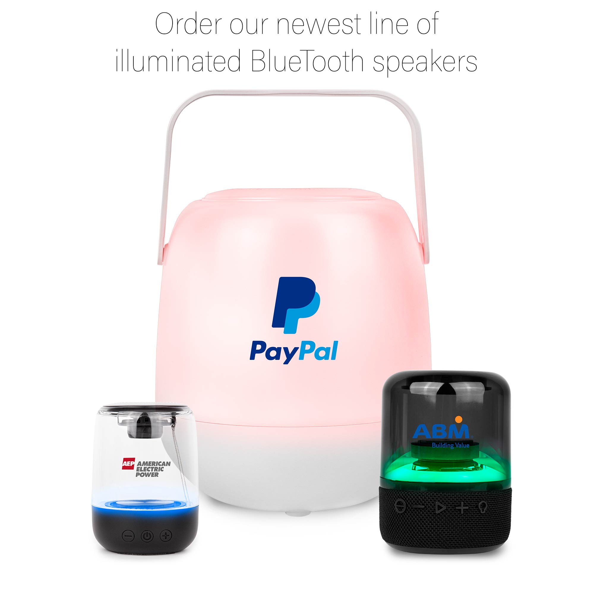 Picture of 10-Watt Bluetooth Light-Up Speaker With Carrying Handle