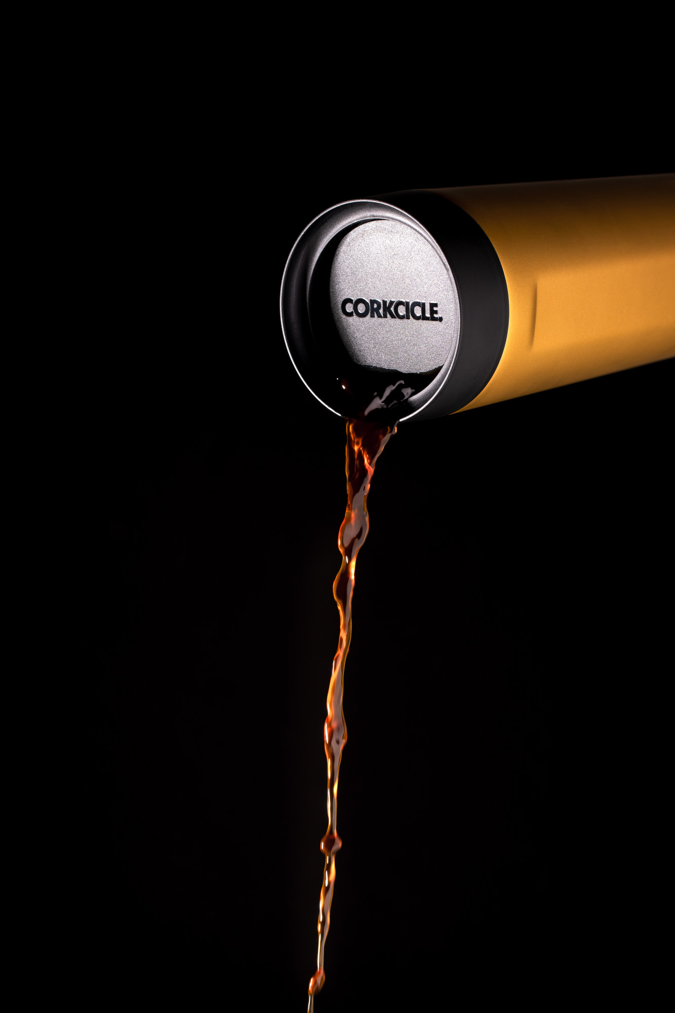 Picture of CORKCICLE Commuter Cup - 17 Oz. - Gold
