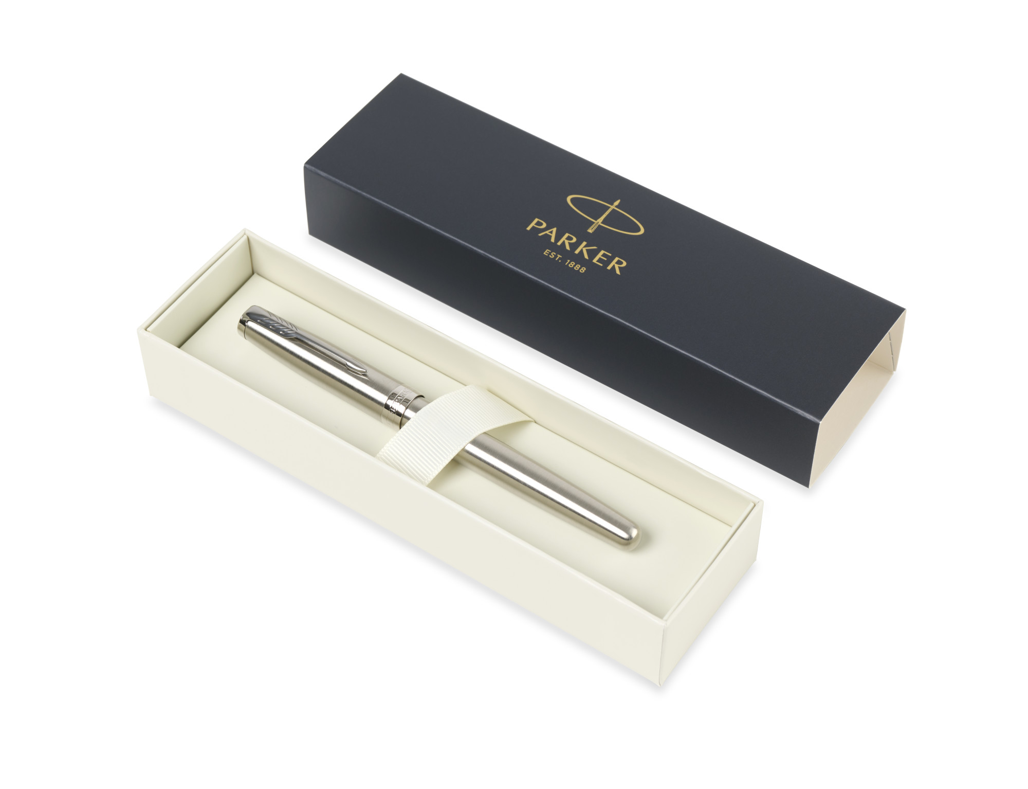 Picture of Parker Sonnet Rollerball - Stainless Steel - Silver Trim