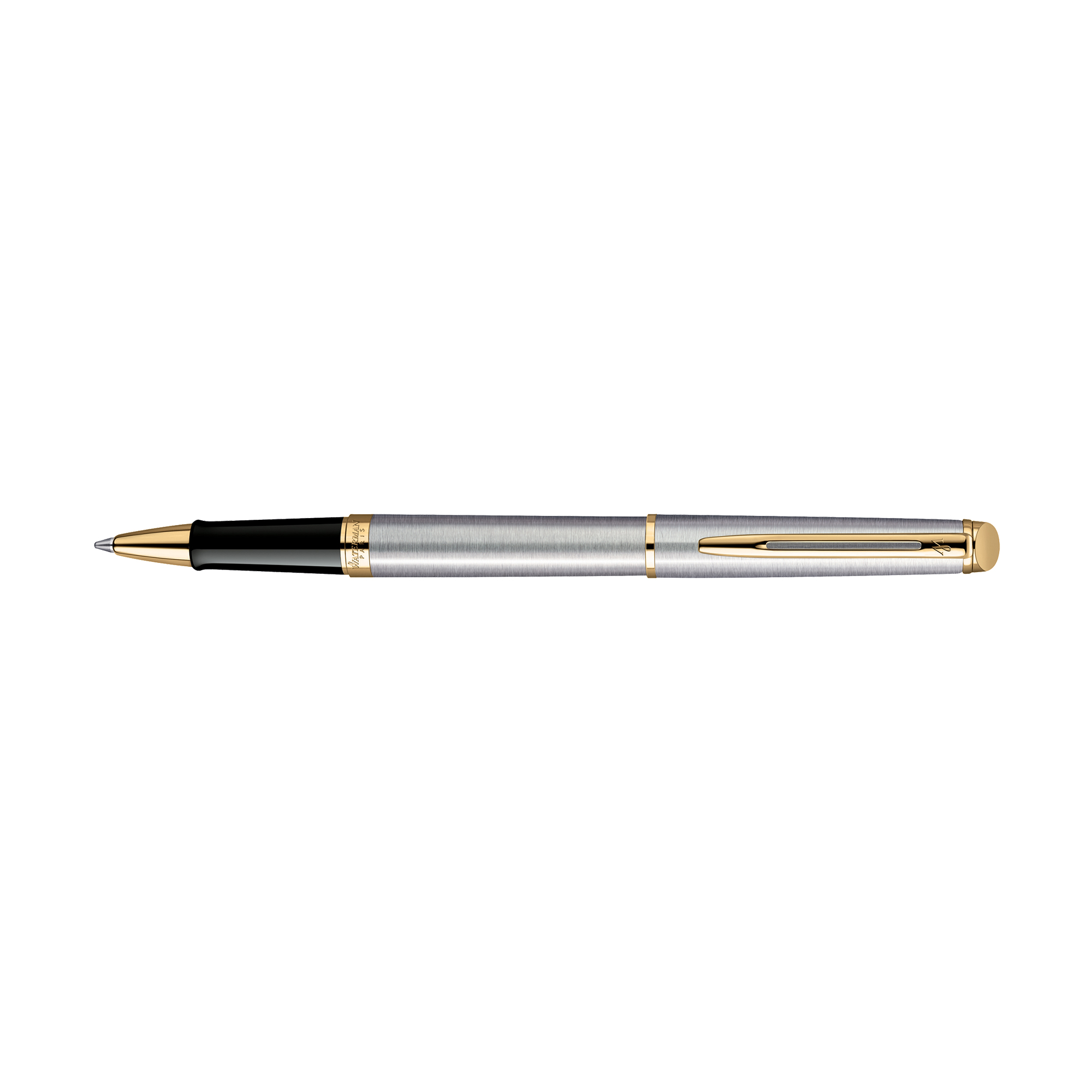 Picture of Waterman Hemisphere Rollerball - Stainless Steel - Gold Trim