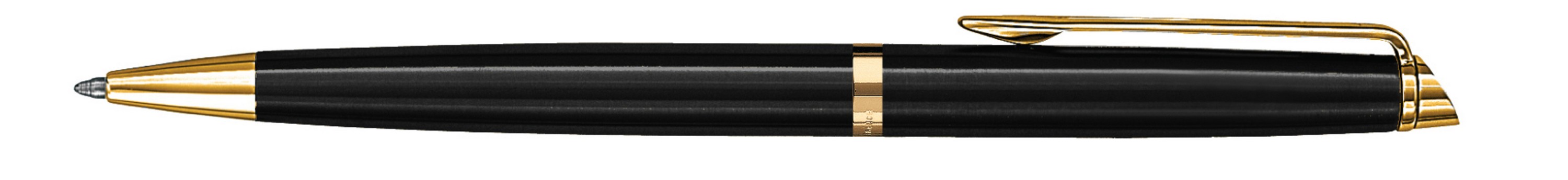 Picture of Waterman Hemisphere Ballpoint - Blue Ink - Black - Gold Trim