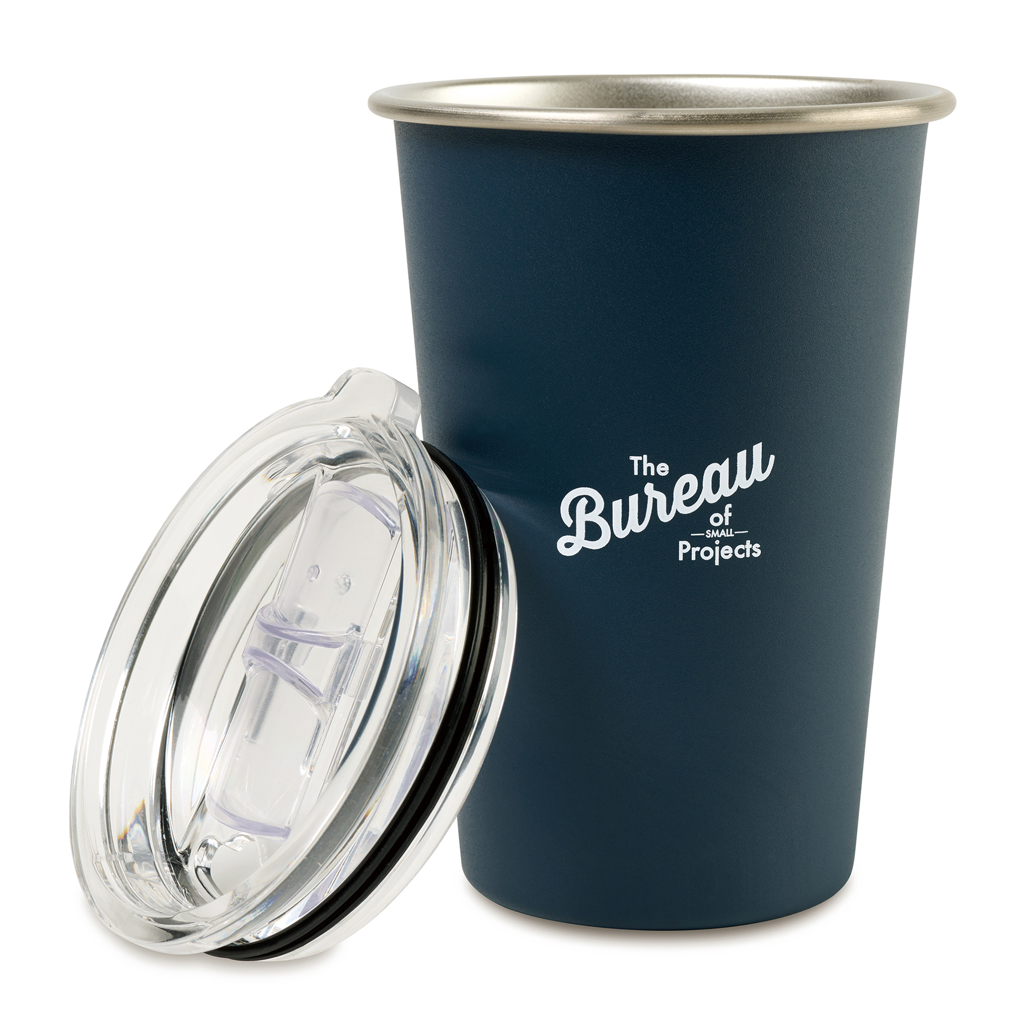 Picture of Arlo Classics Stainless Steel Travel Tumbler - 14 Oz. - Matte Navy