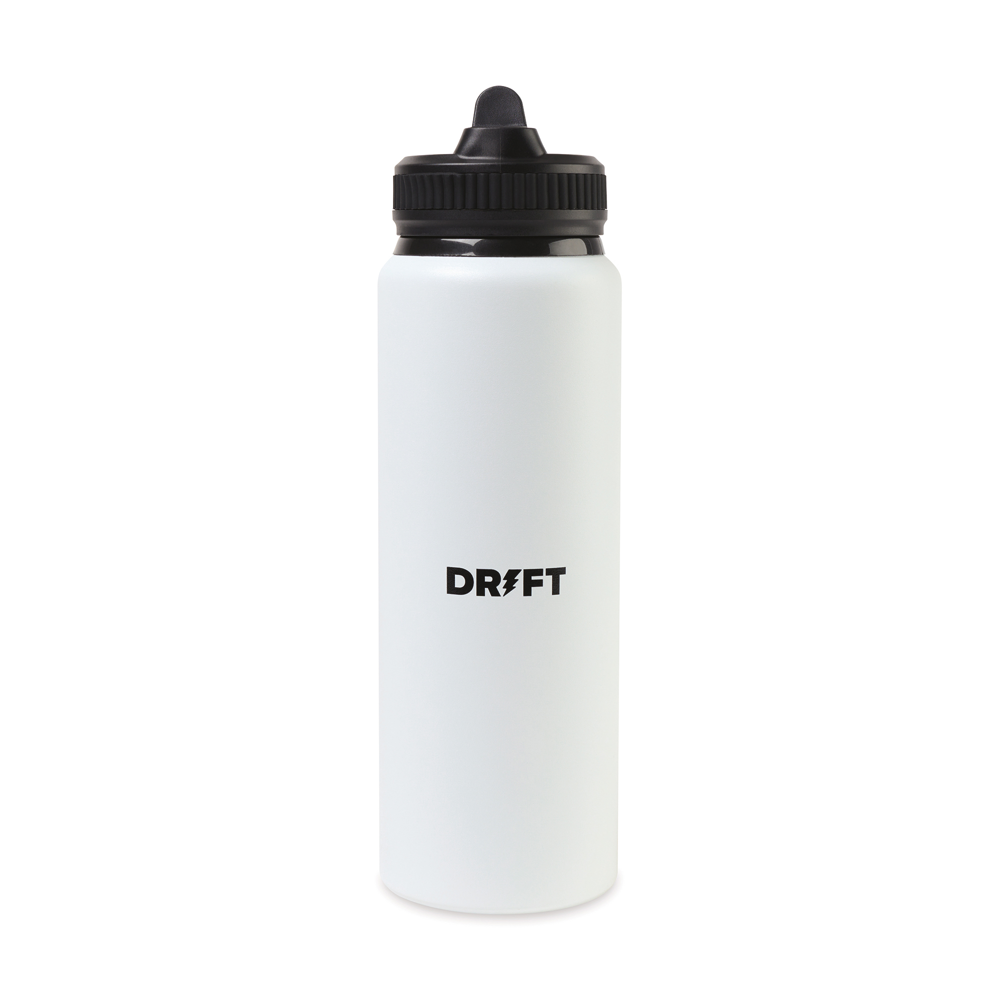 Picture of Jett Aluminum Straw Lid Hydration Bottle - 32 Oz. - White