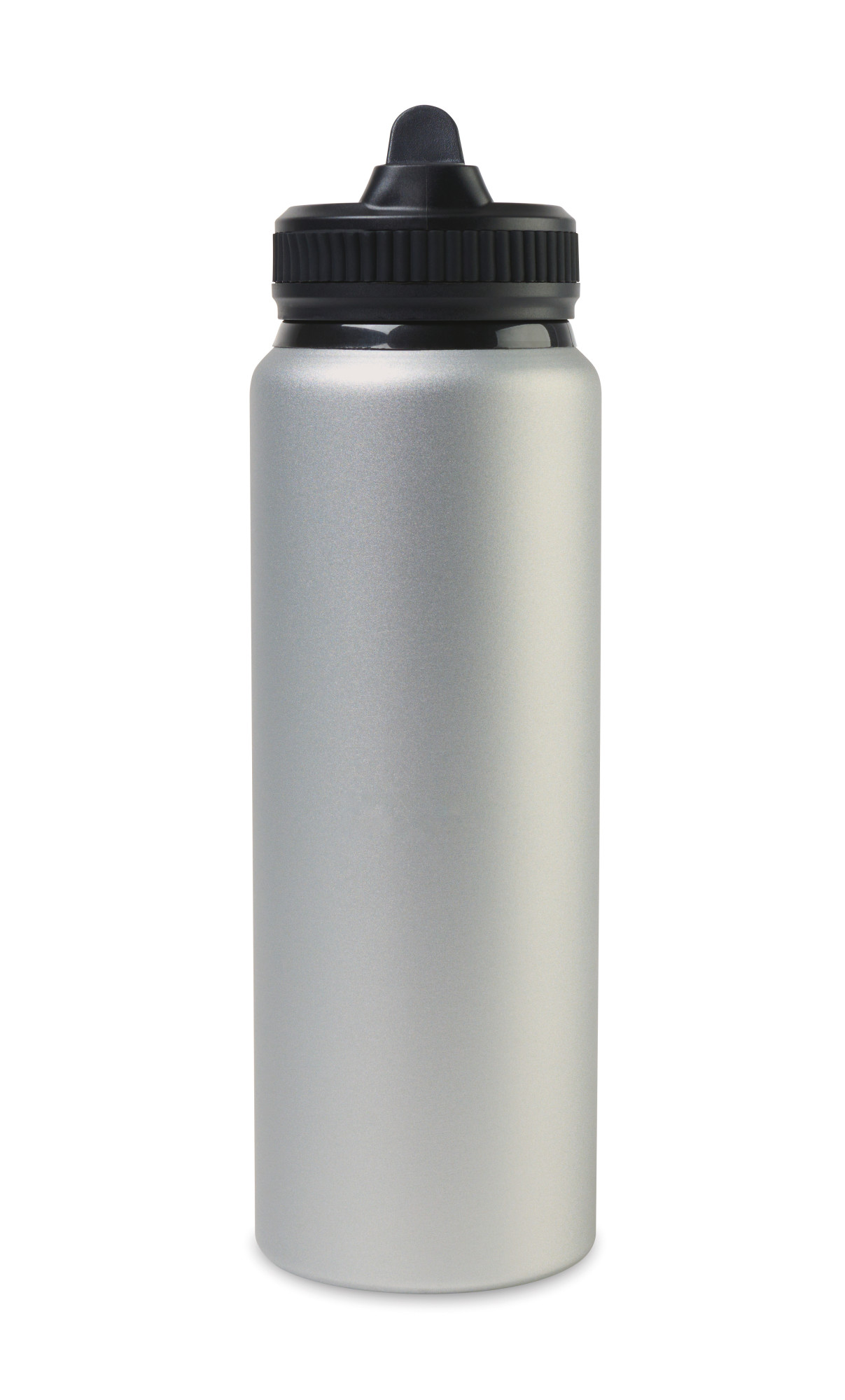 Picture of Jett Aluminum Straw Lid Hydration Bottle - 32 Oz. - Silver