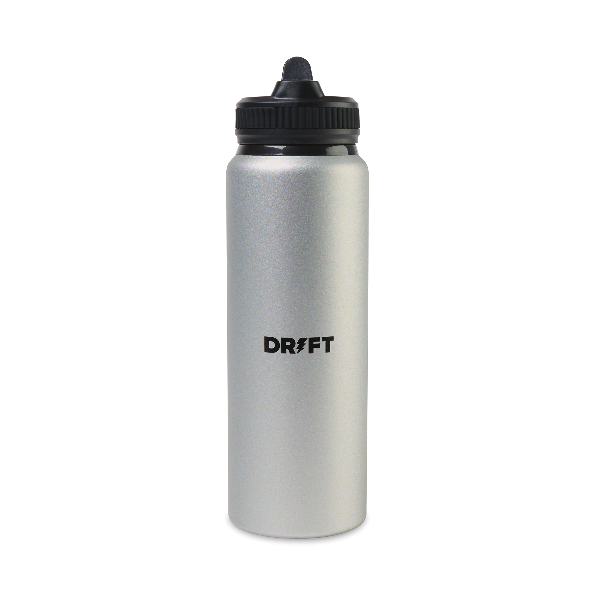 Picture of Jett Aluminum Straw Lid Hydration Bottle - 32 Oz. - Silver