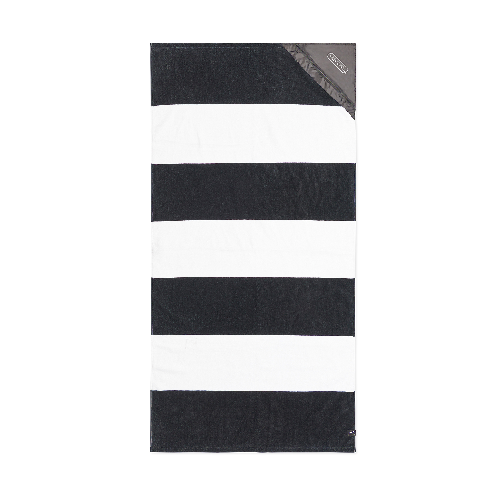 Picture of Slowtide Pocket Beach Towel - Porto Black