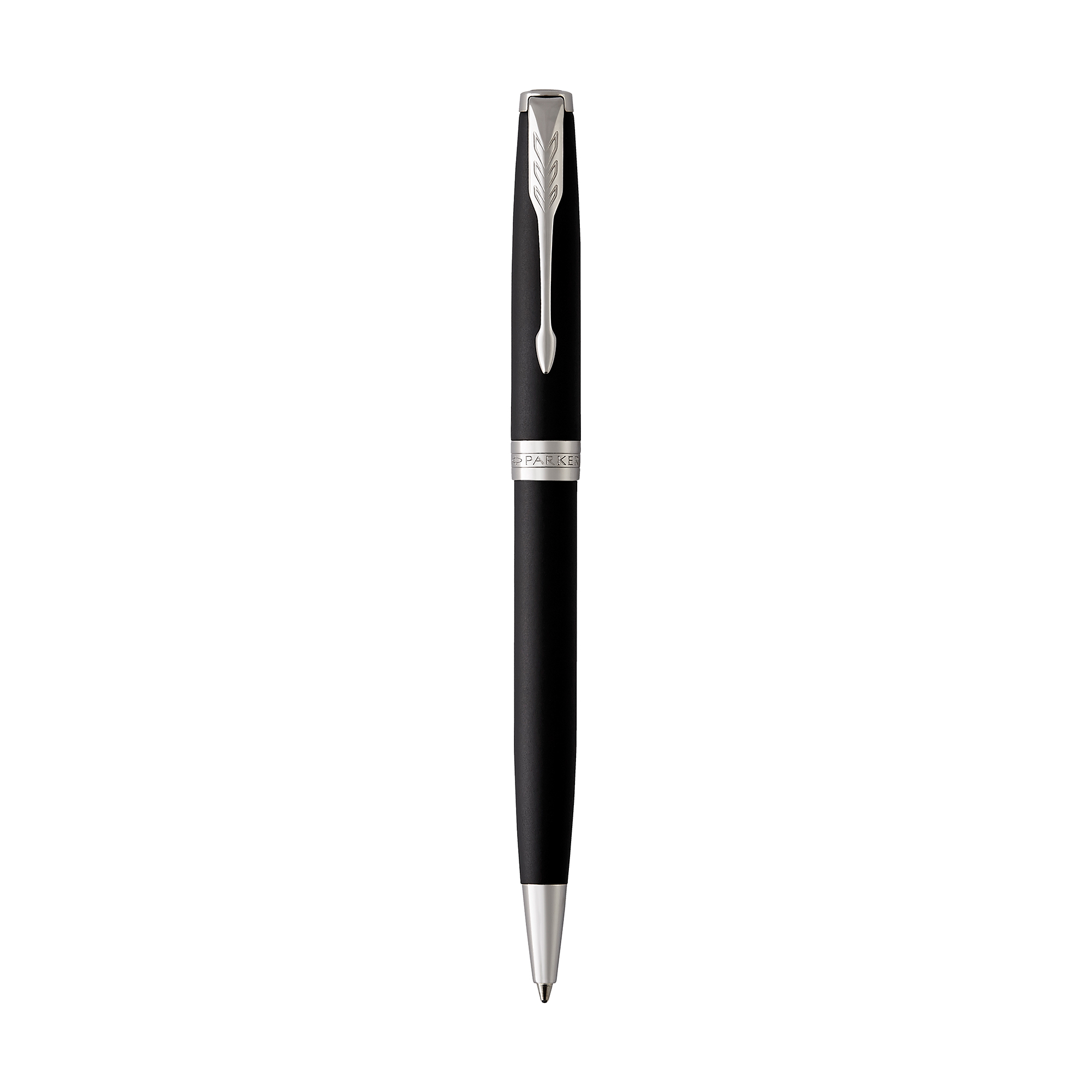 Picture of Parker Sonnet Ballpoint - Matte - Black Matte - Silver Trim