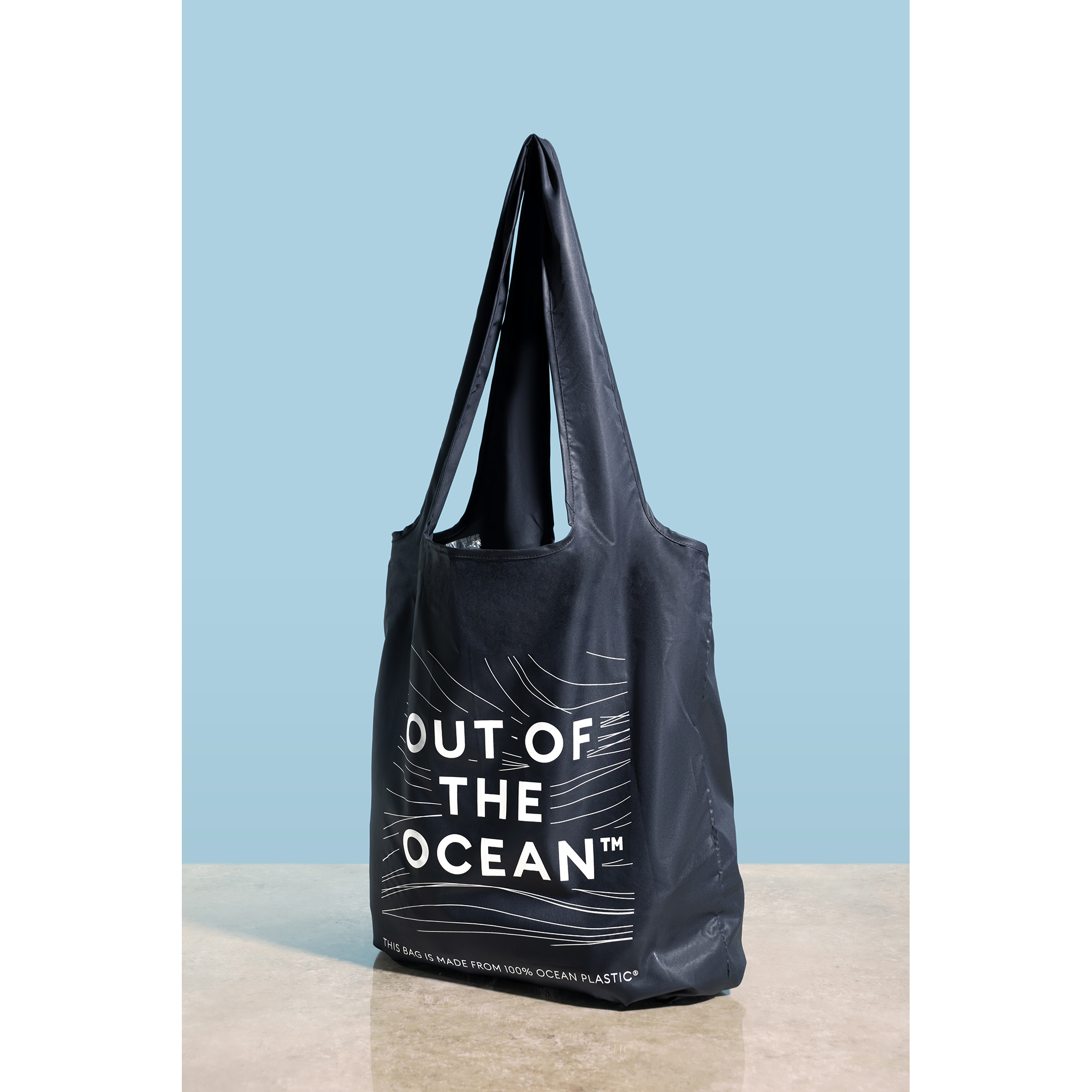 Picture of Out of the Ocean Pocket Tote - Navy