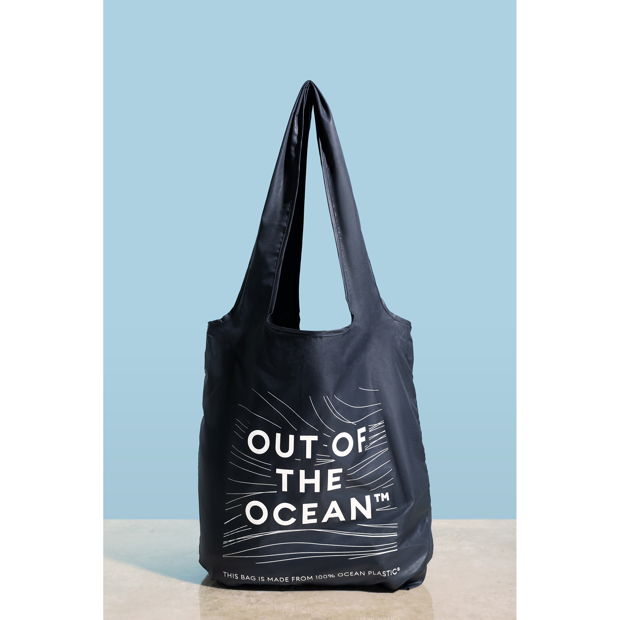 Picture of Out of the Ocean Pocket Tote - Navy