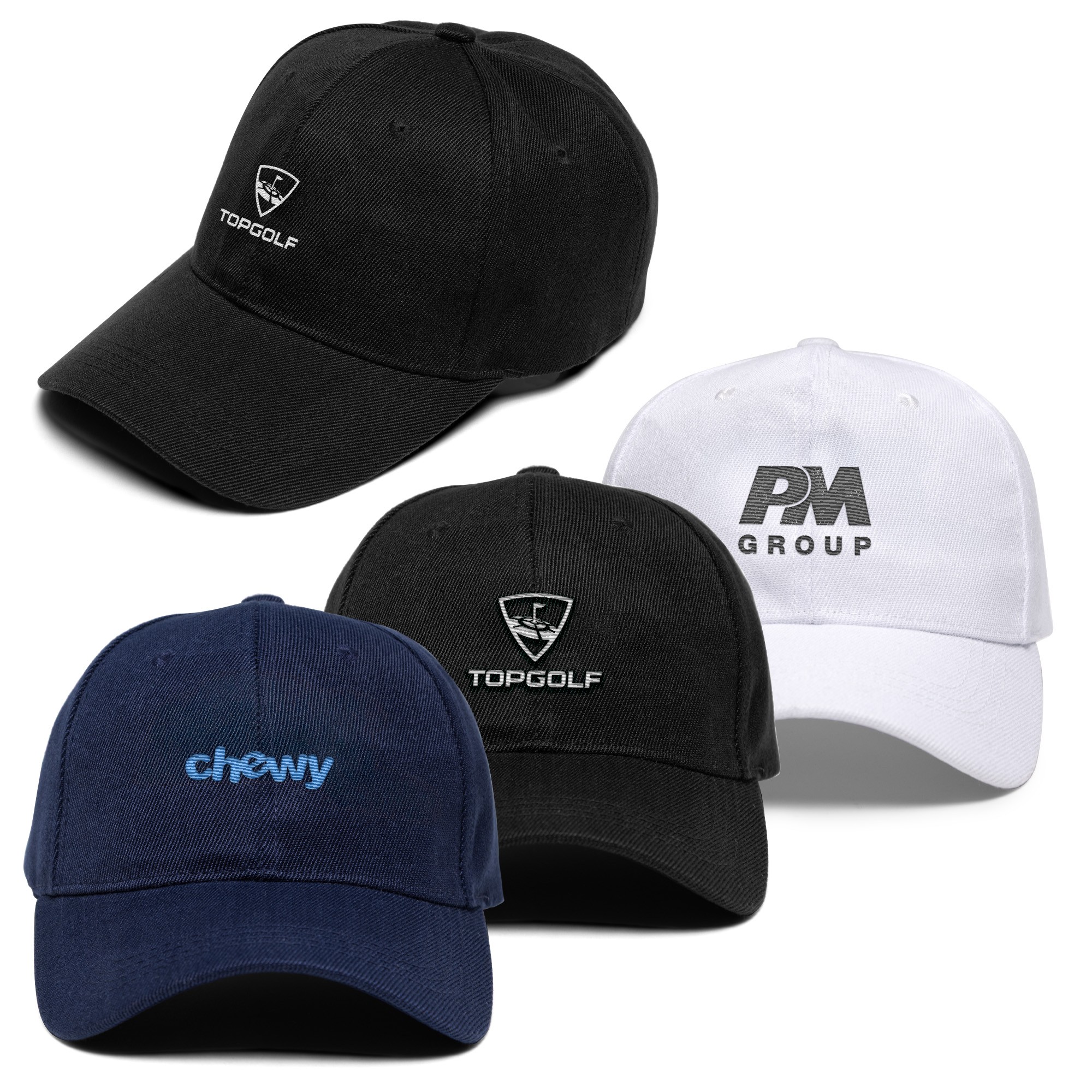 Picture of Promo Poly-Cotton 6 Panel Velcro Strap Baseball Cap (Air - 3-4 Weeks)