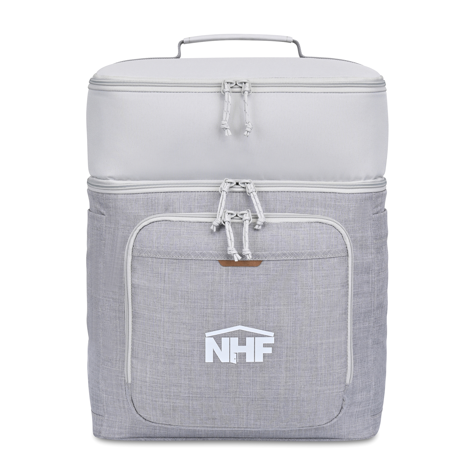Picture of Parkview Recycled rPETBackpack Cooler - Greystone
