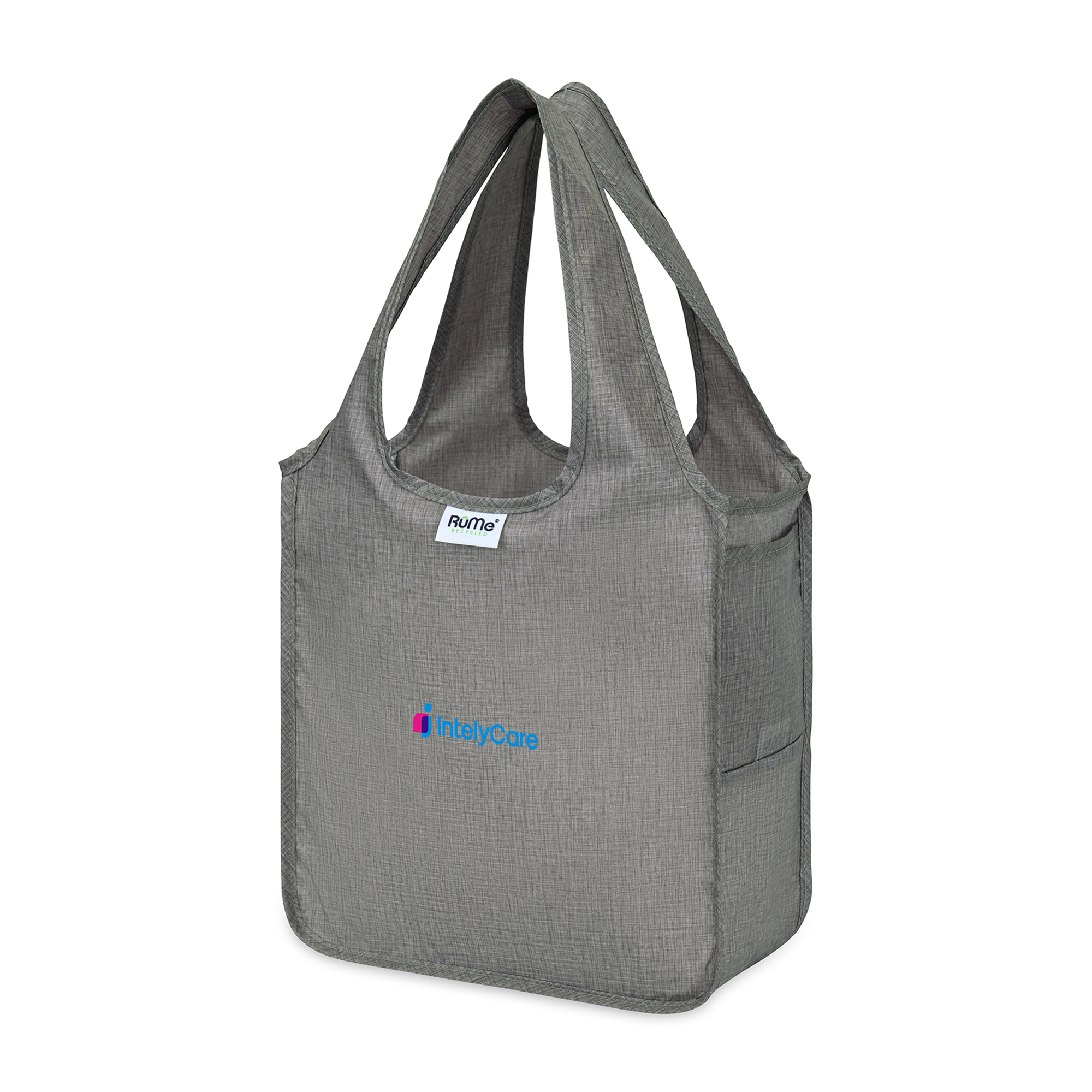 Picture of RuMe Recycled Ripstop rPET Mini Tote - Heather Grey