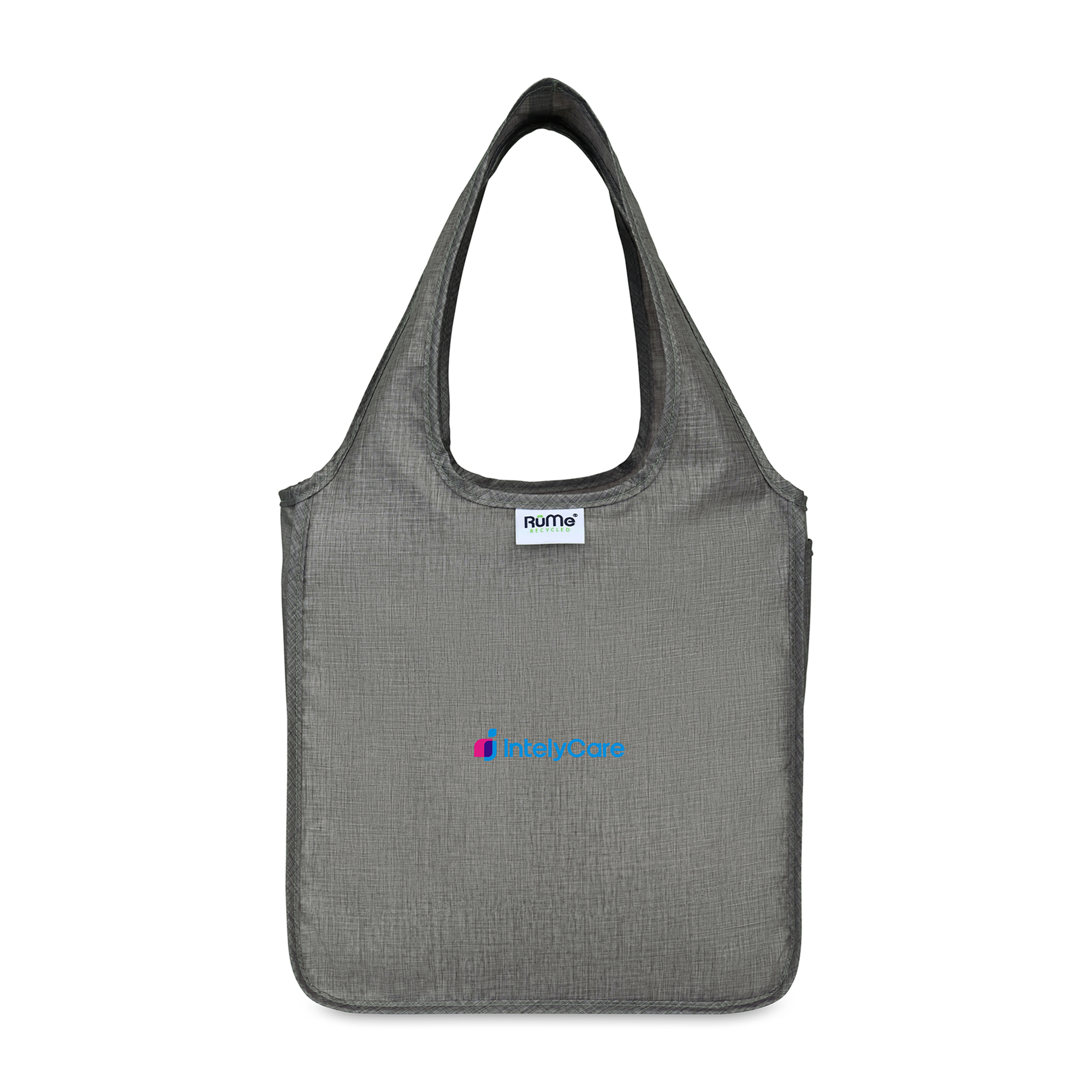 Picture of RuMe Recycled Ripstop rPET Mini Tote - Heather Grey